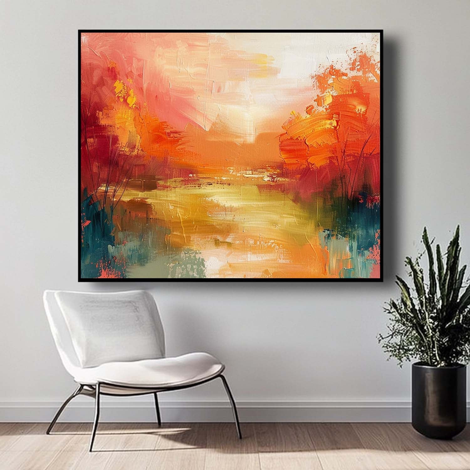 Abstract Canvas Art #AB629