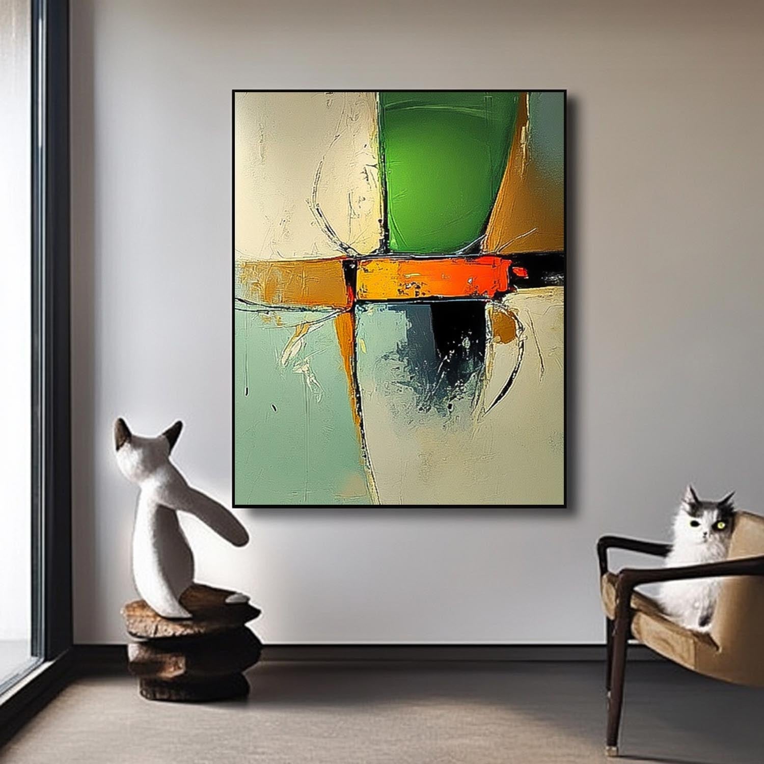 Abstract Canvas Art #AB711