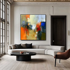 Abstract Canvas Art #AB673