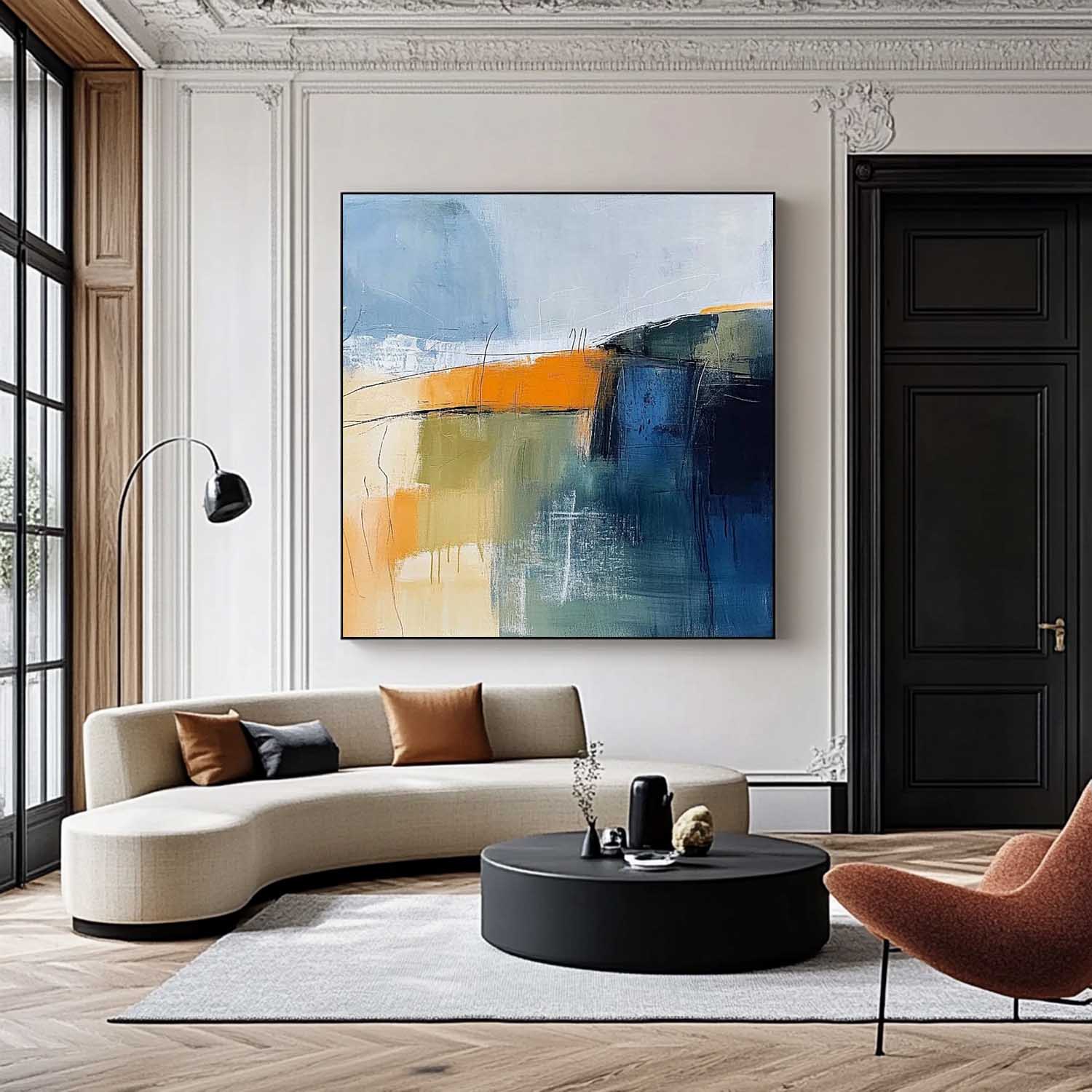 Abstract Canvas Art #AB662