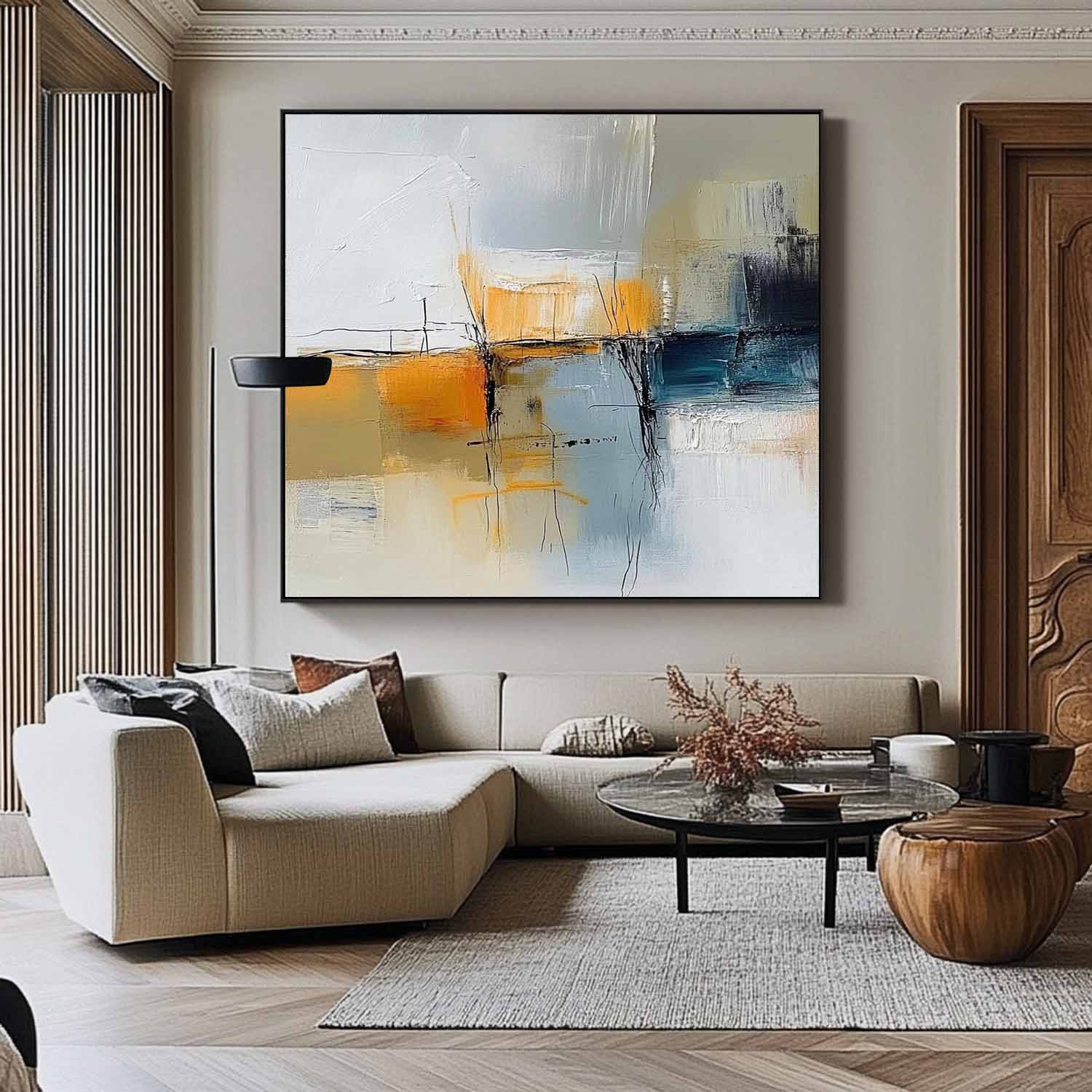 Abstract Canvas Art #AB667