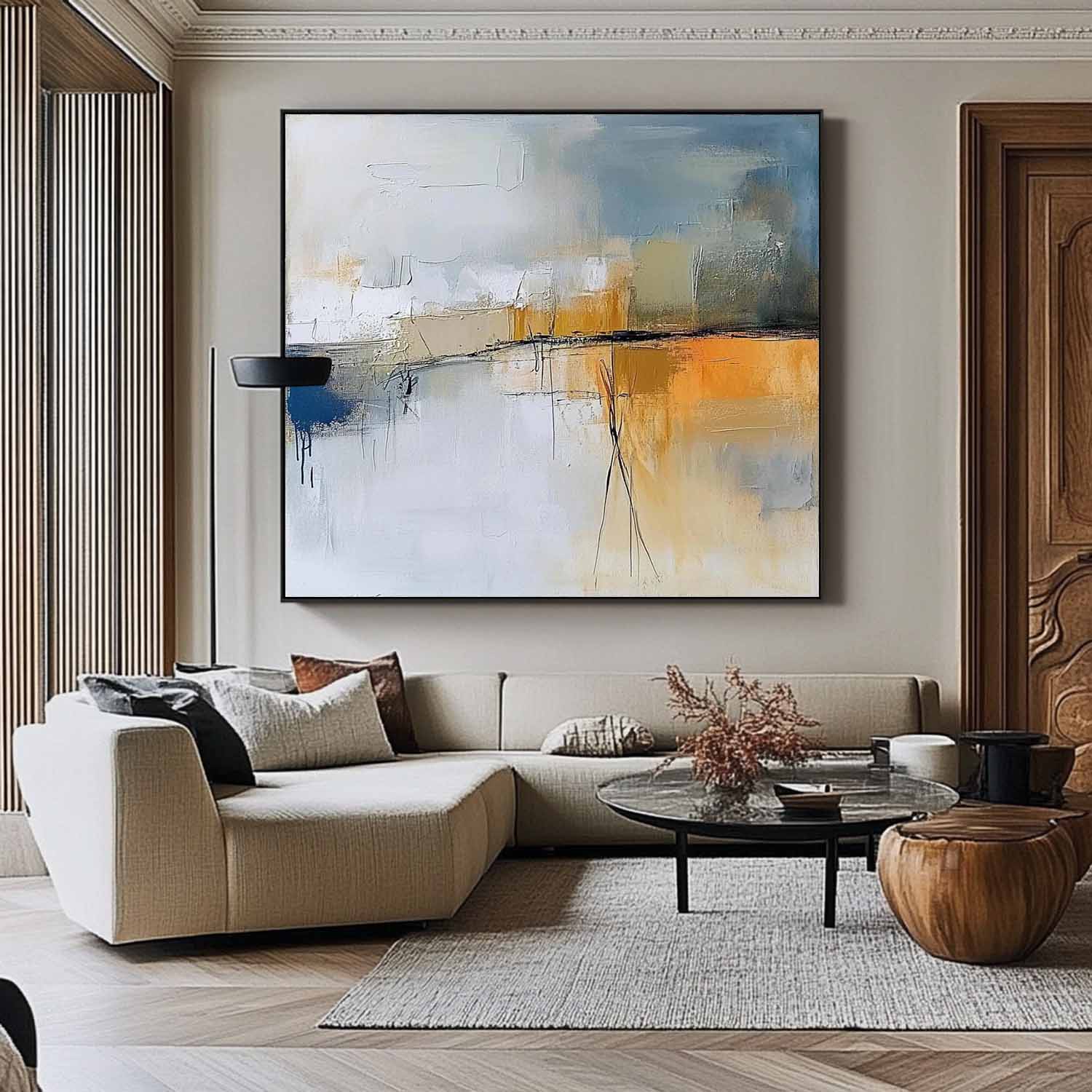 Abstract Canvas Art #AB670
