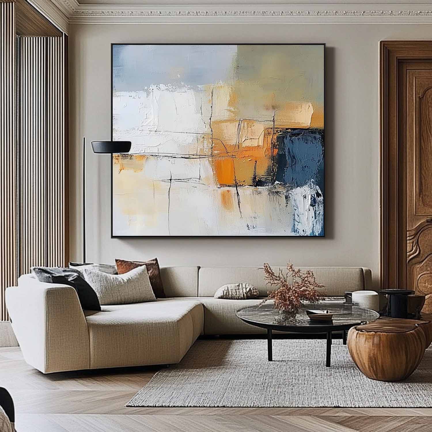 Abstract Canvas Art #AB668