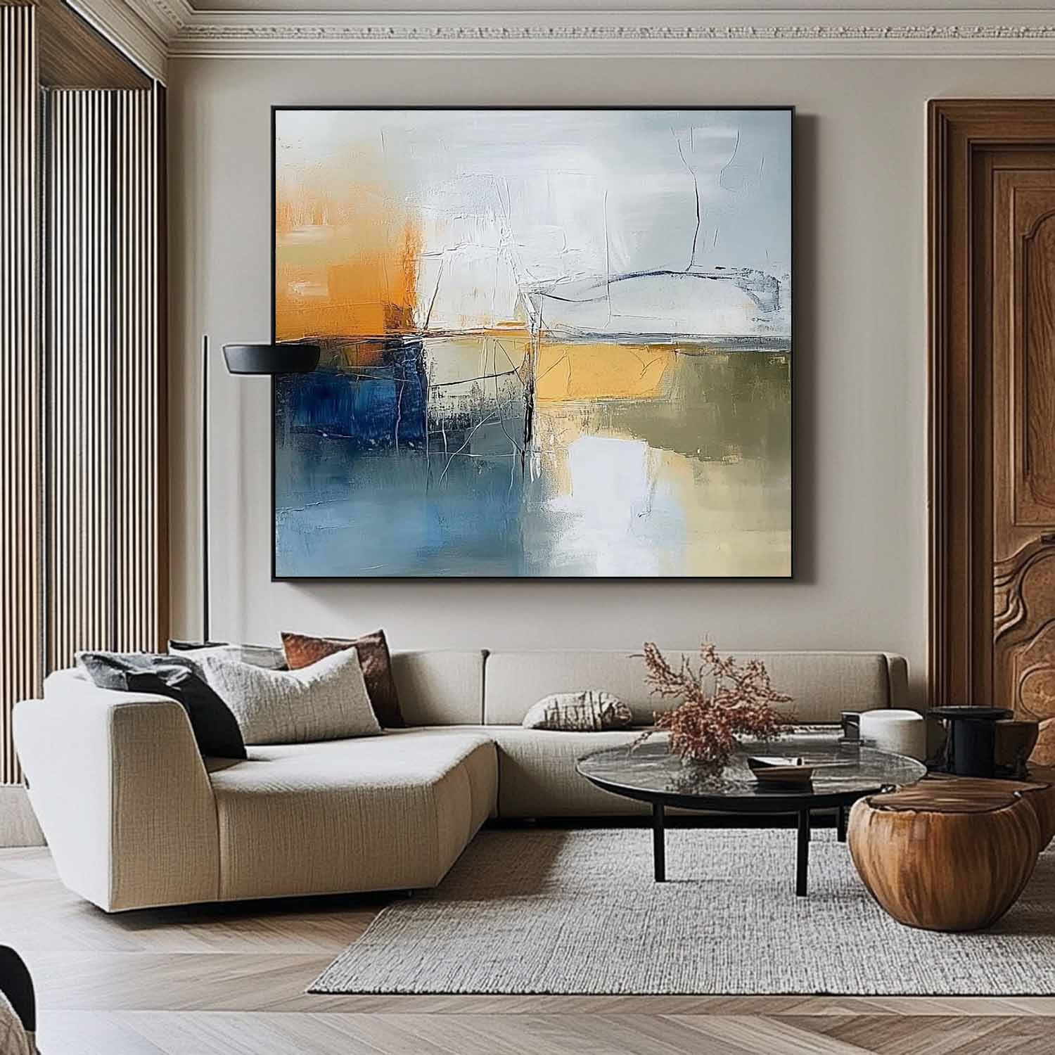 Abstract Canvas Art #AB669