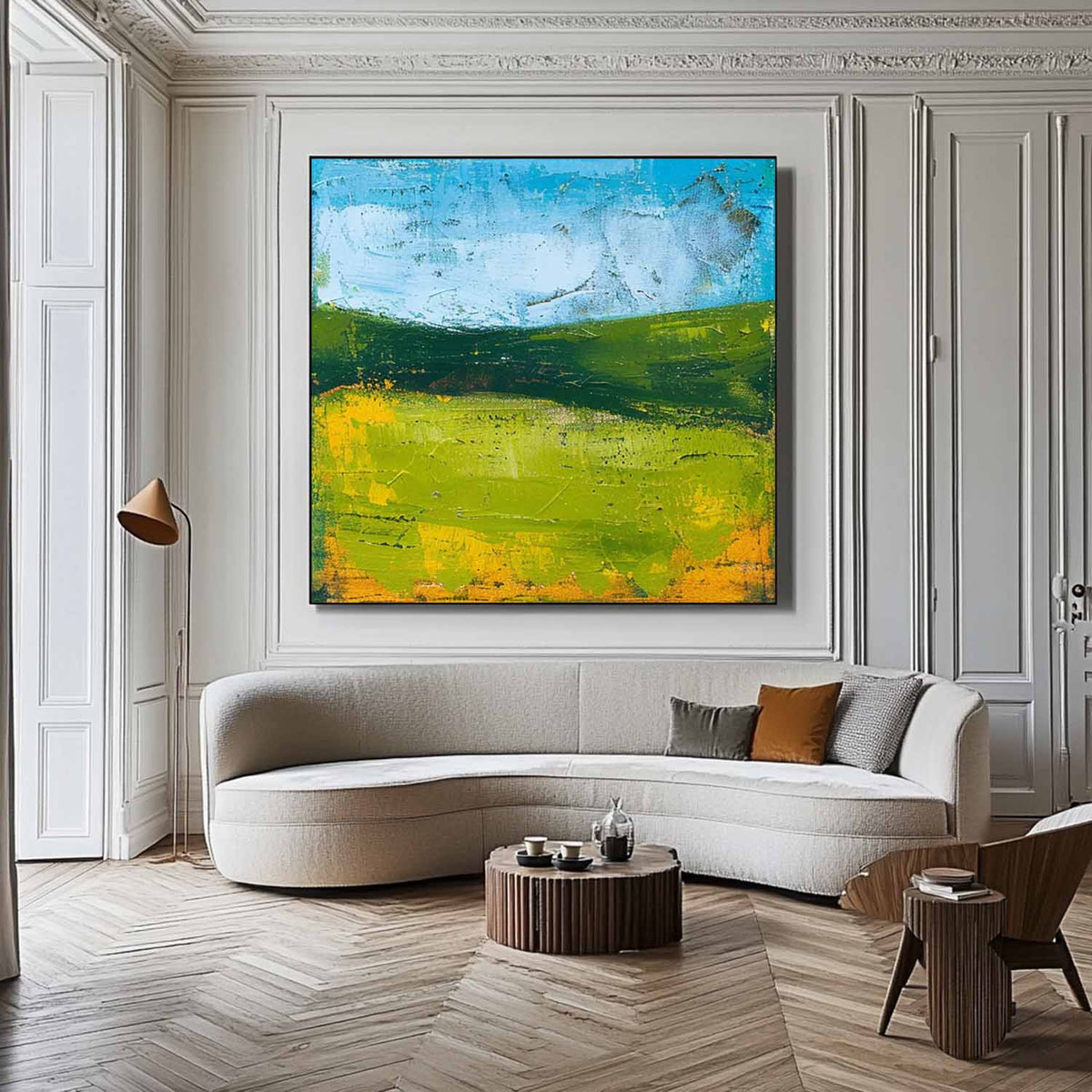 Abstract Canvas Art #AB639