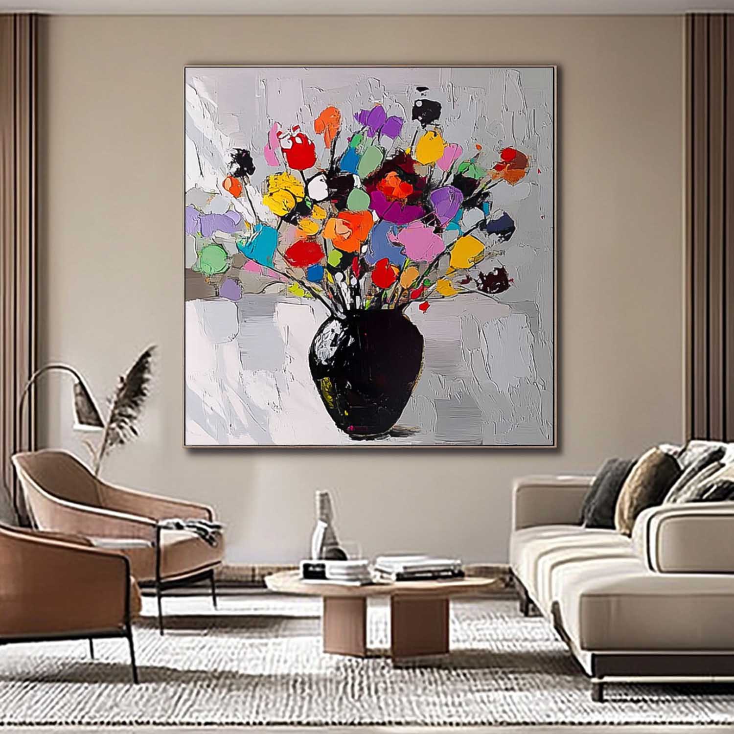 Flower Canvas Art #FL245