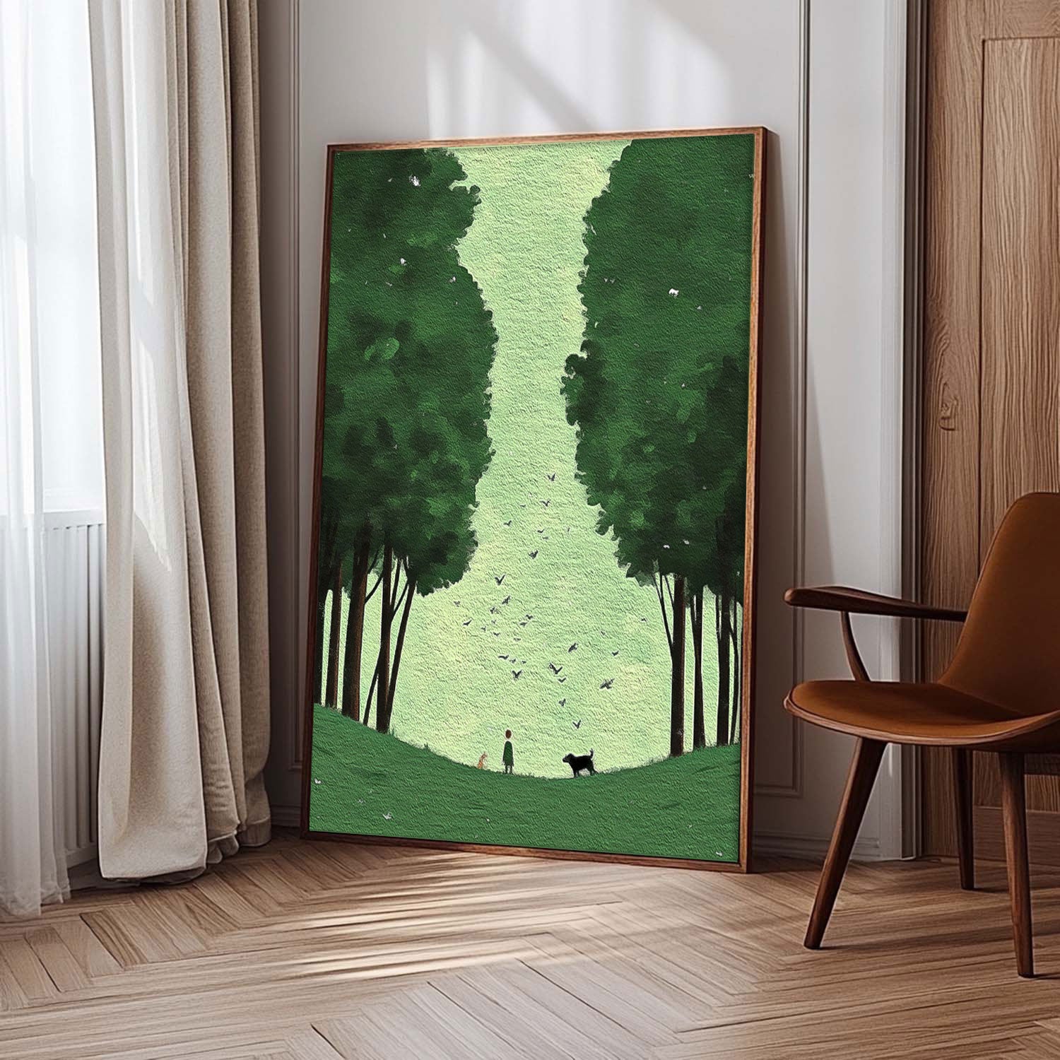Landscape Canvas Art #LA060