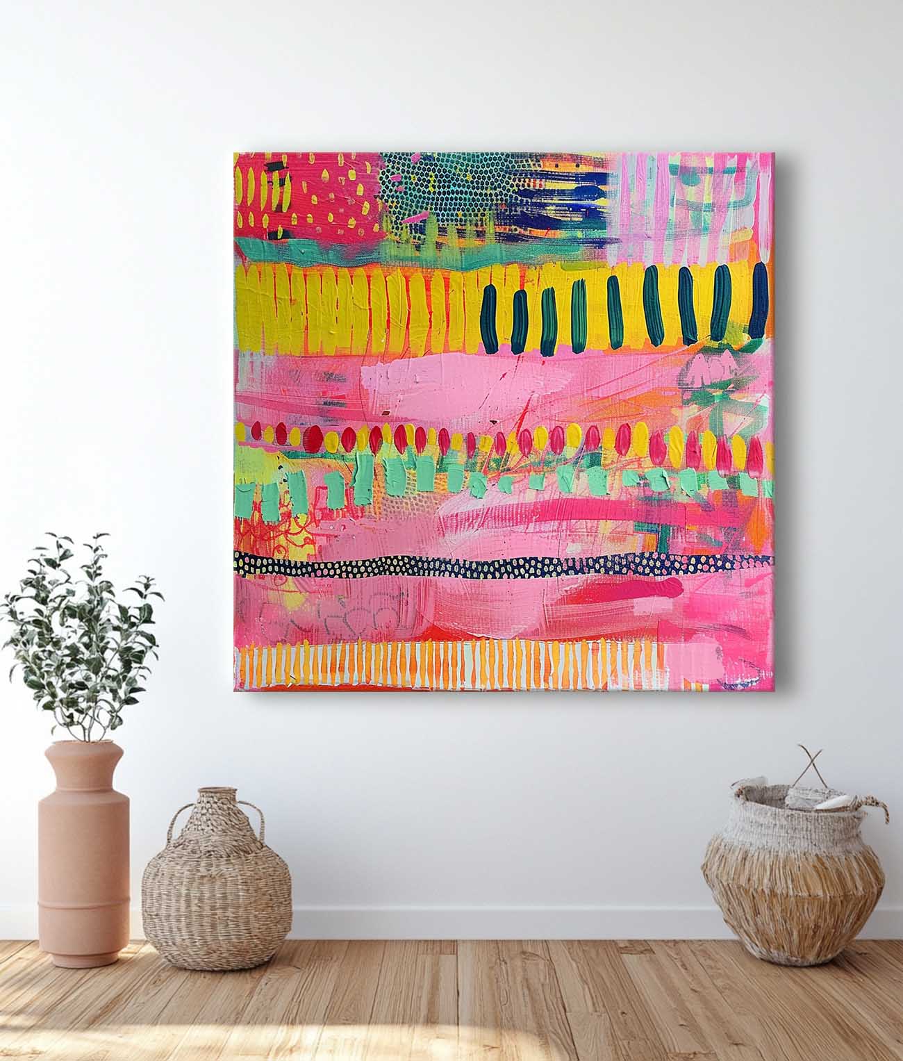Abstract Canvas Art #AB675