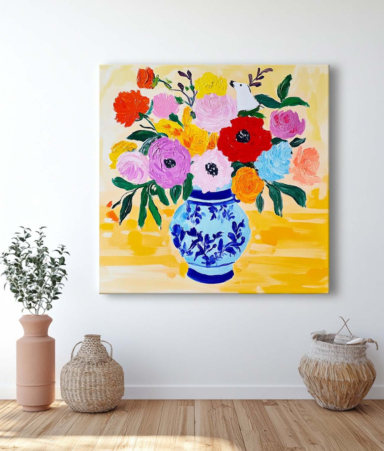 Flower Canvas Art #FL240