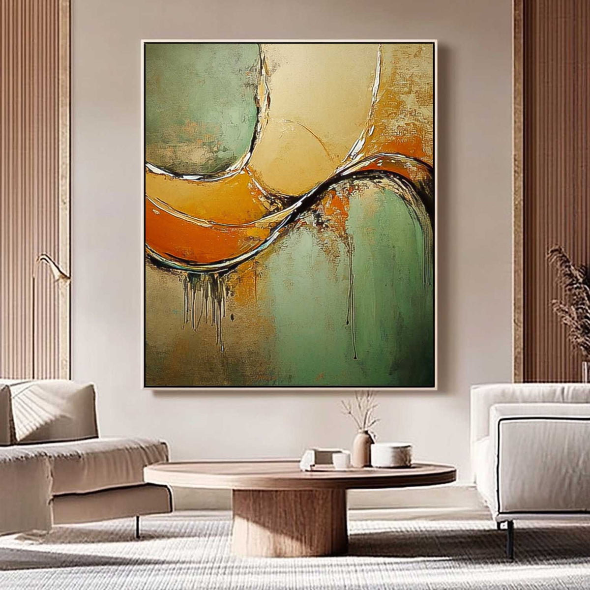 Abstract Canvas Art #AB712