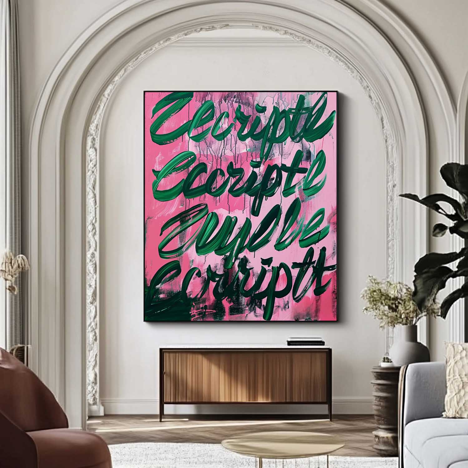 Abstract Canvas Art #AB607
