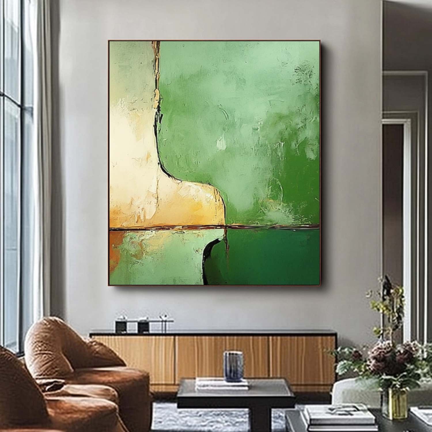Abstract Canvas Art #AB710