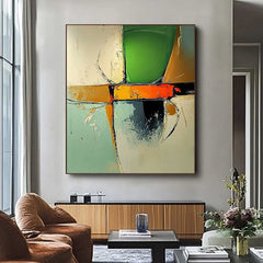 Abstract Canvas Art #AB711