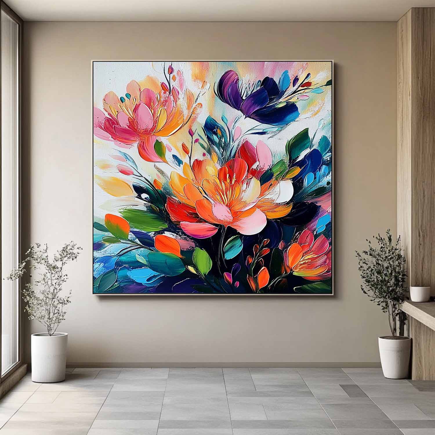 Flower Canvas Art #FL205