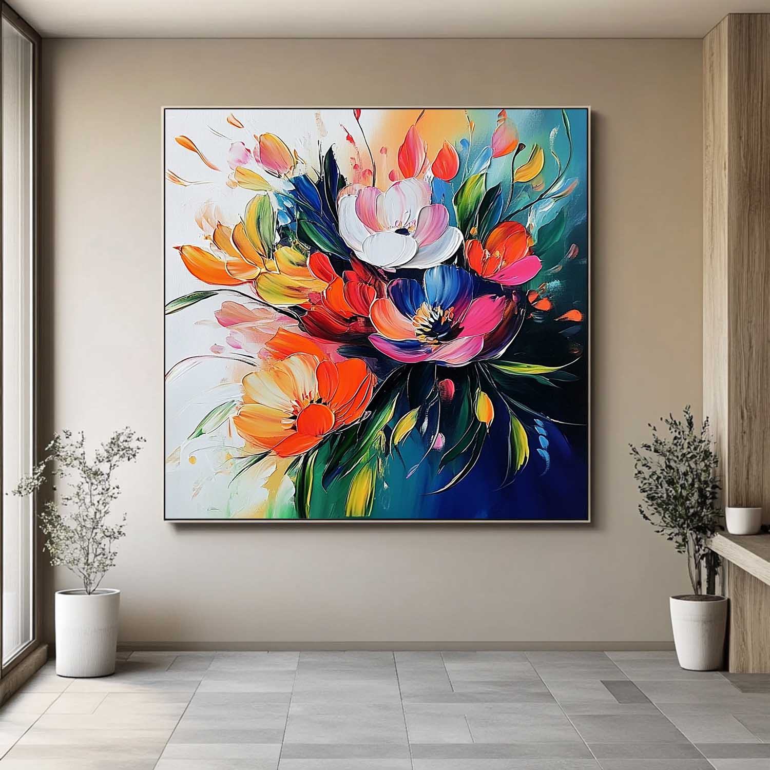 Flower Canvas Art #FL204