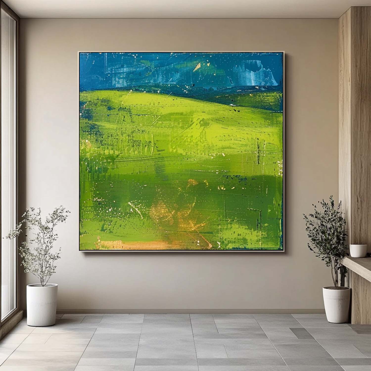 Abstract Canvas Art #AB637