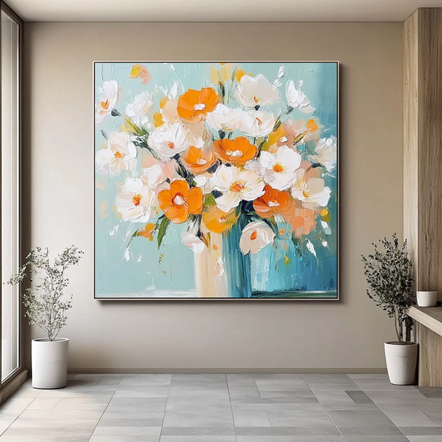 Flower Canvas Art #FL201