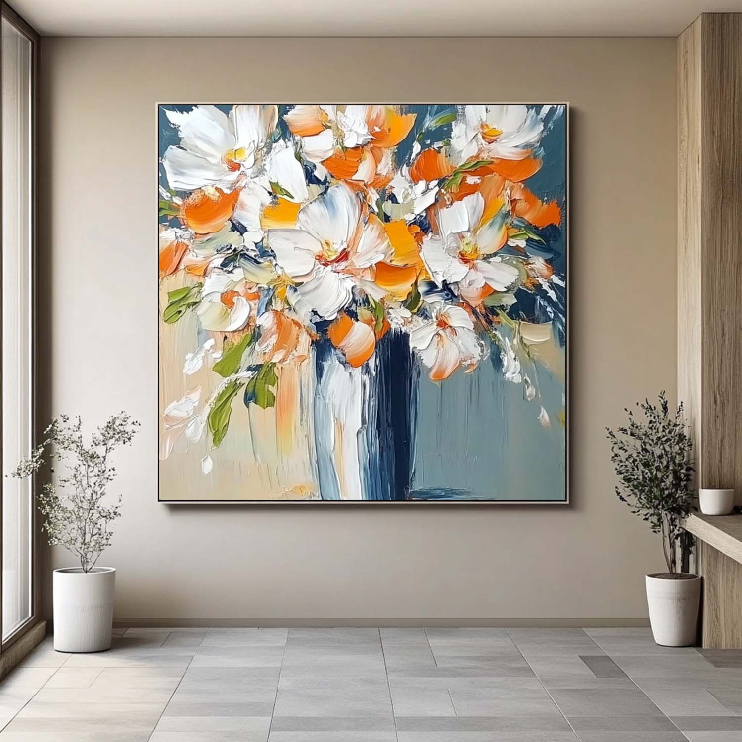 Flower Canvas Art #FL200