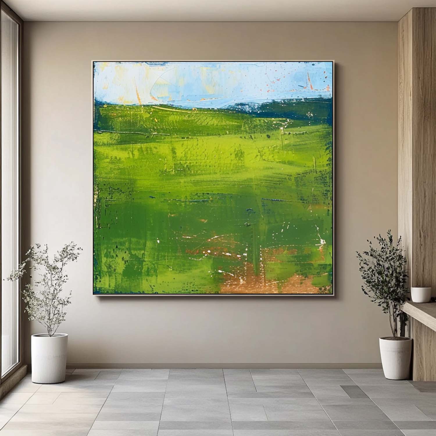 Abstract Canvas Art #AB638