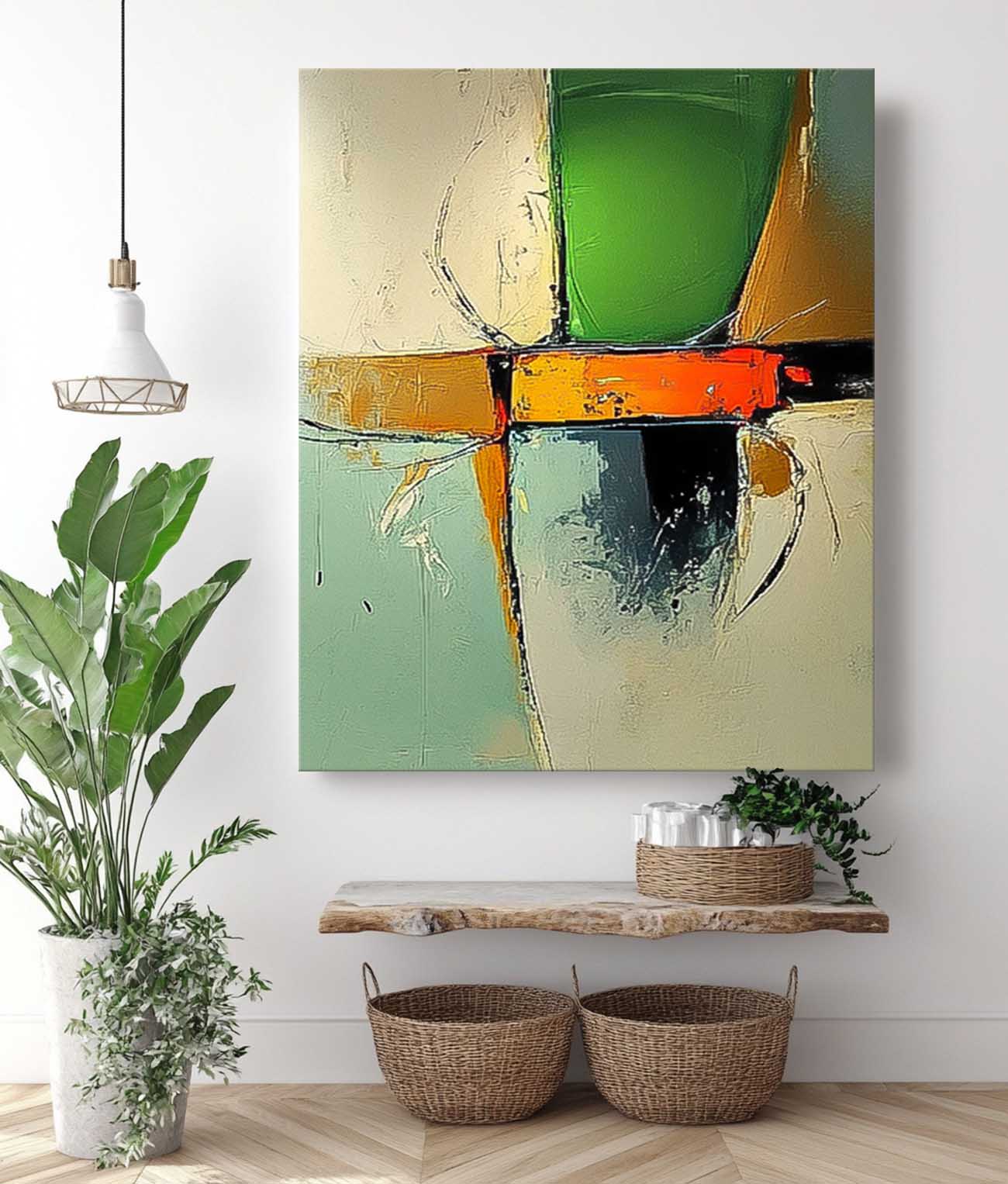 Abstract Canvas Art #AB711