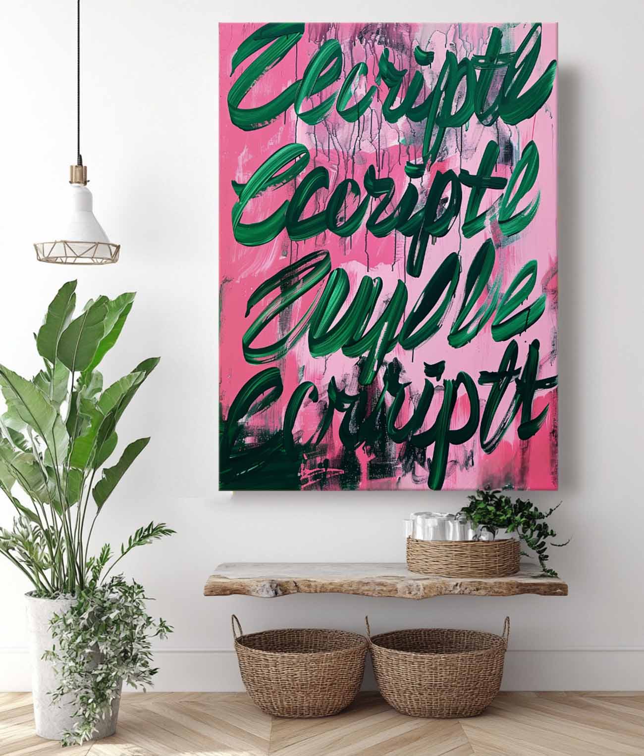 Abstract Canvas Art #AB607