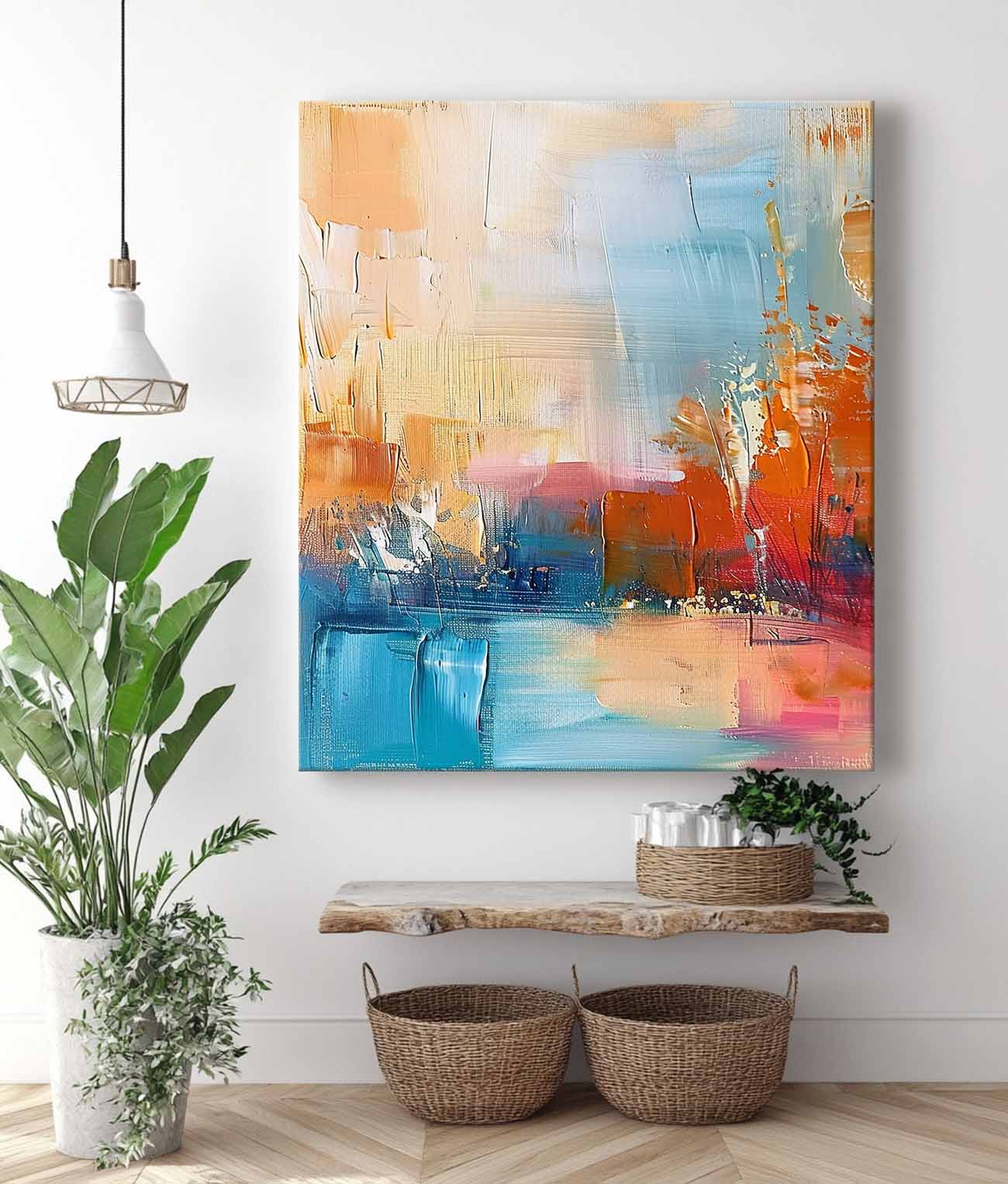 Abstract Canvas Art #AB644