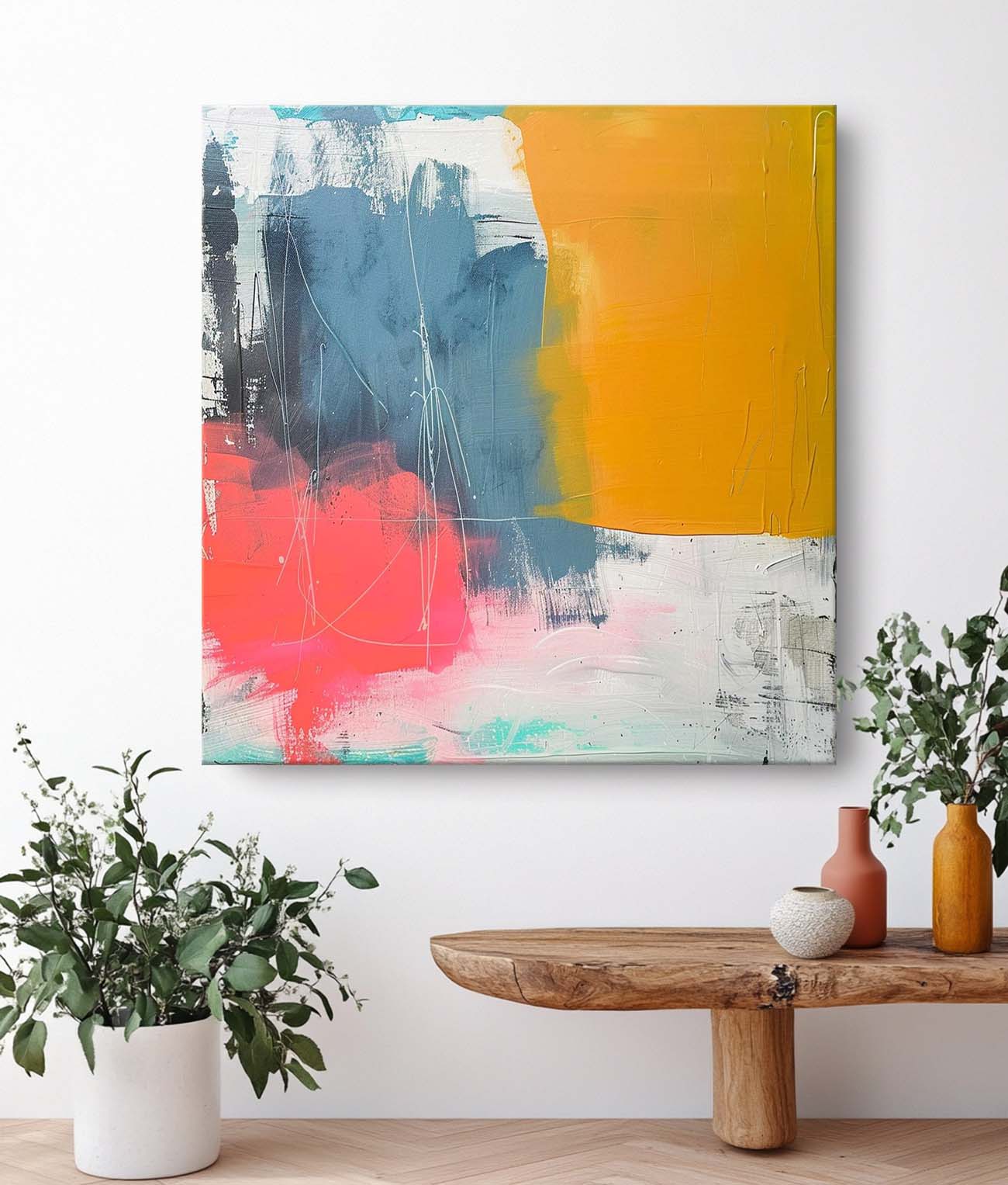 Abstract Canvas Art #AB656