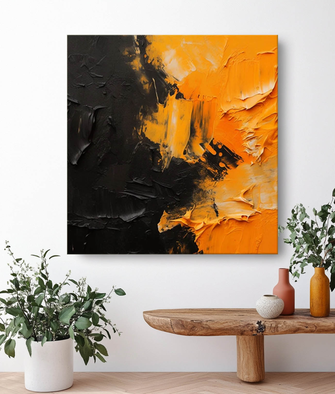 Abstract Canvas Art #AB609