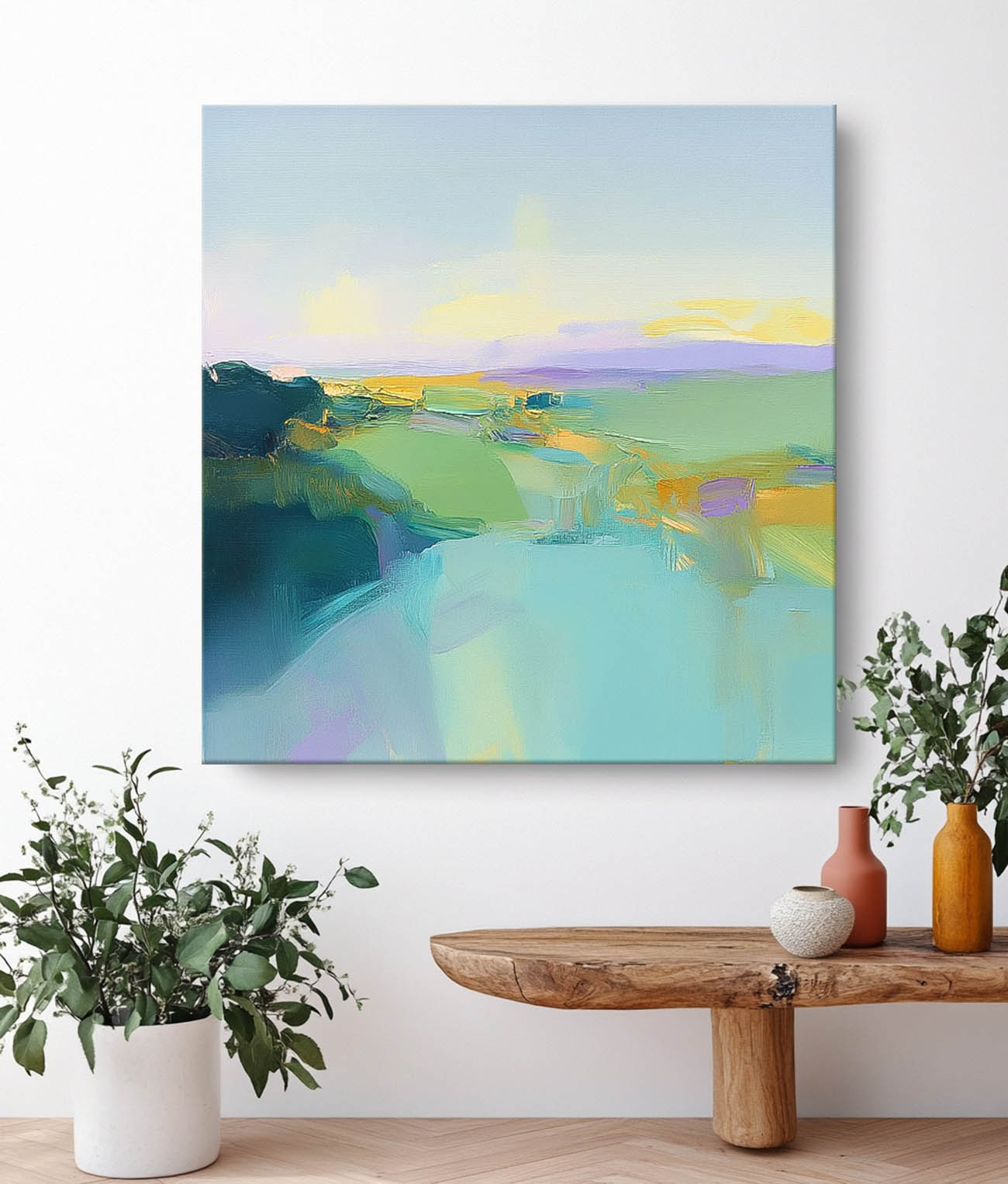 Abstract Canvas Art #AB693