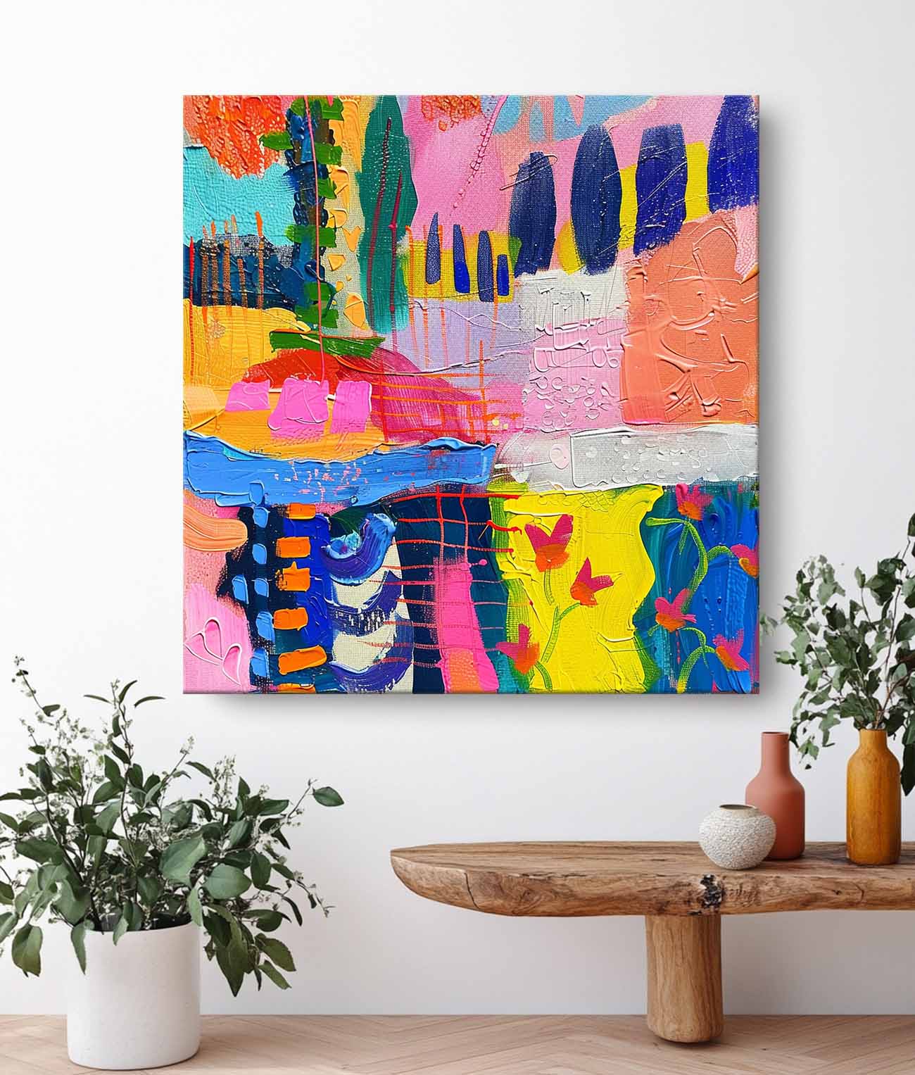 Abstract Canvas Art #AB682