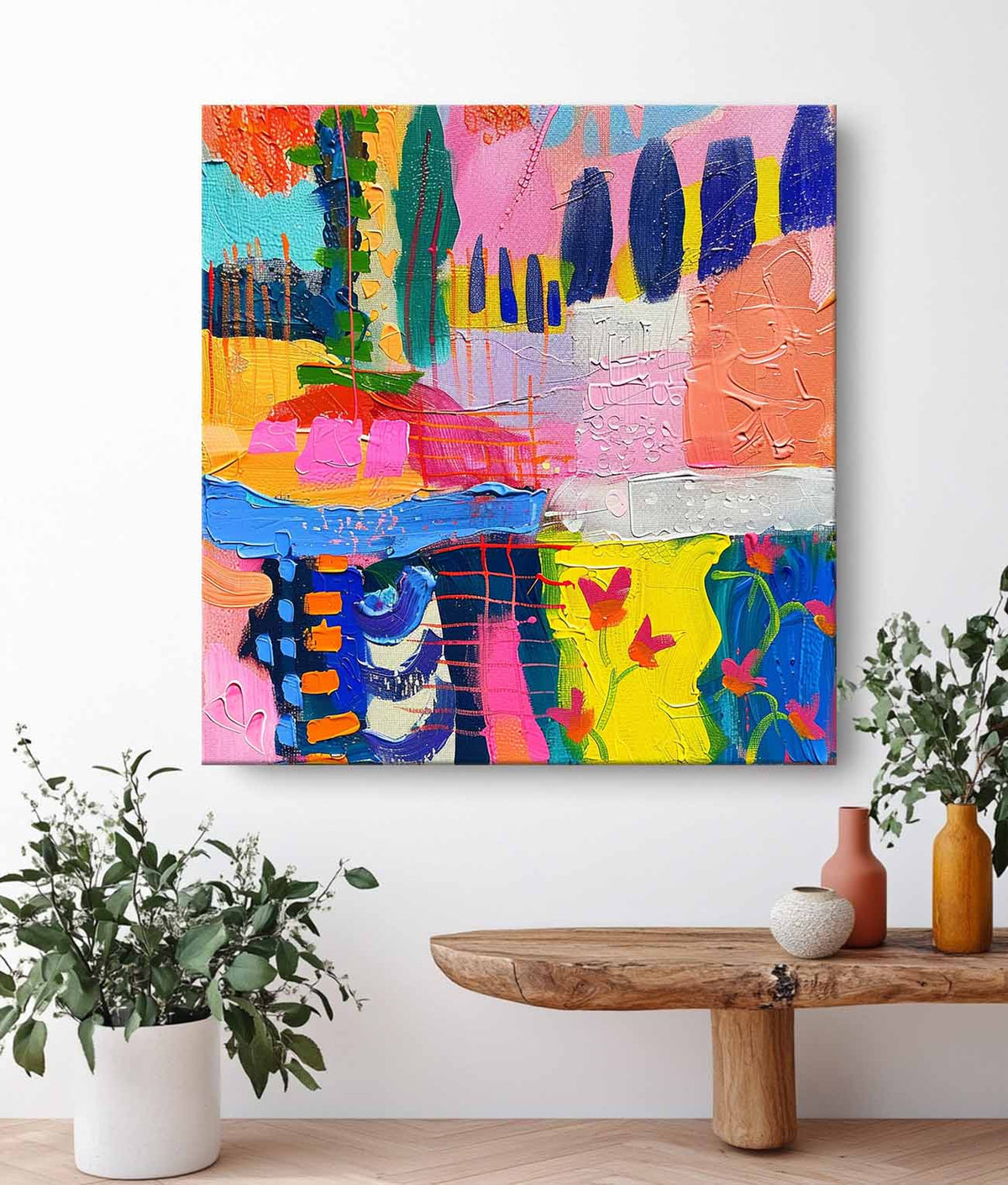 Abstract Canvas Art #AB682