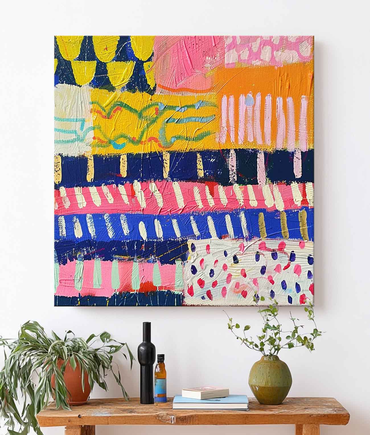 Abstract Canvas Art #AB680