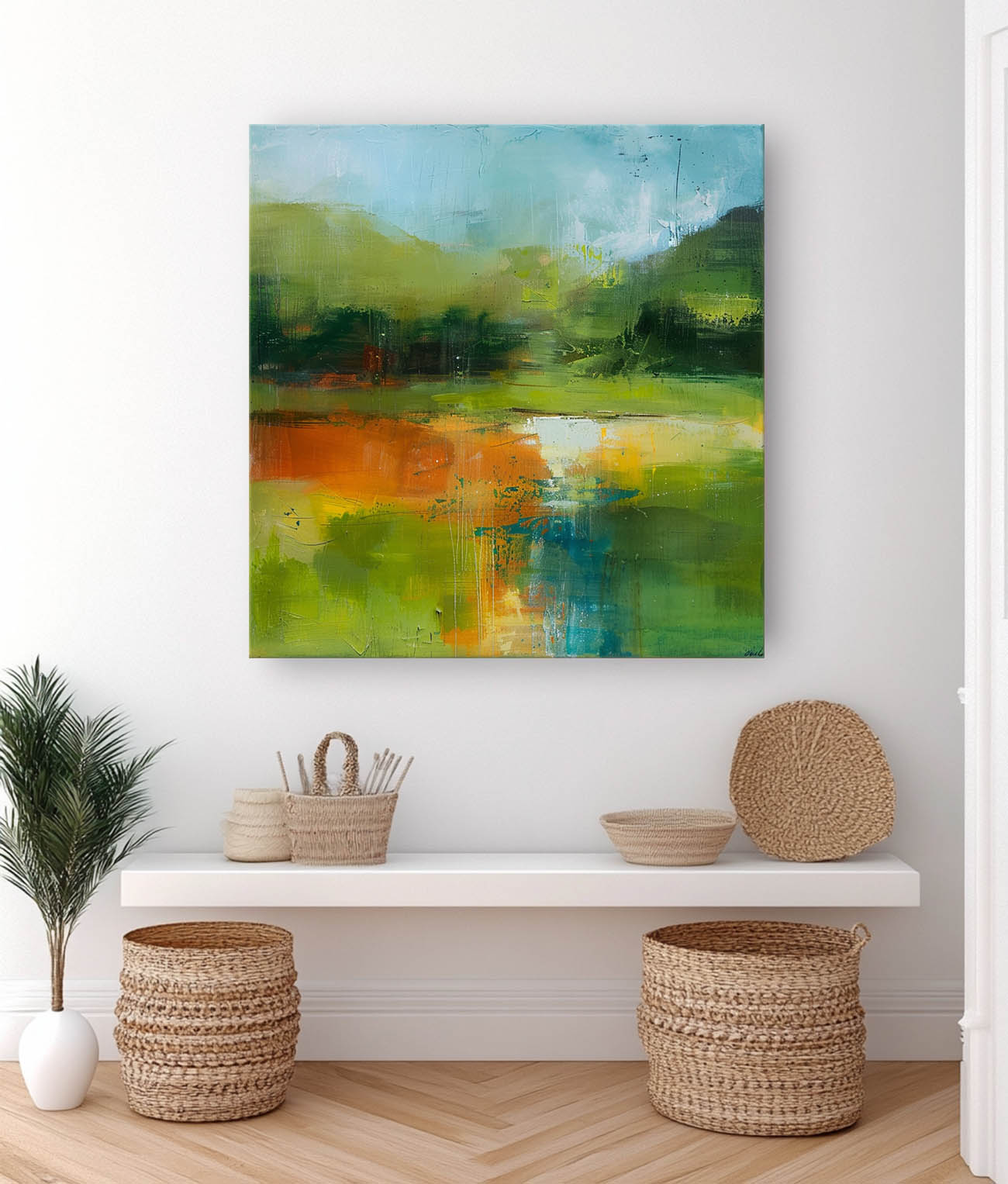 Abstract Canvas Art #AB616