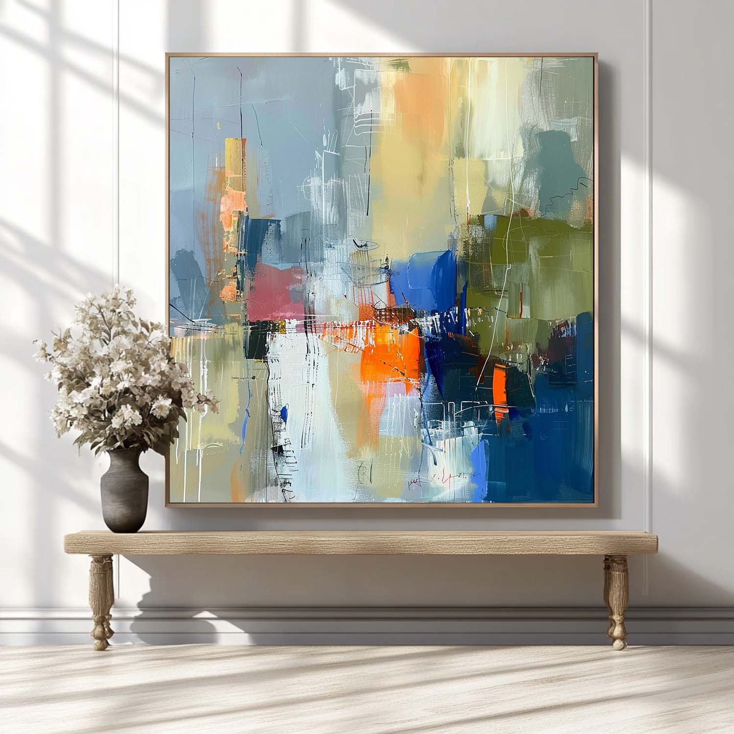 Abstract Canvas Art #AB671