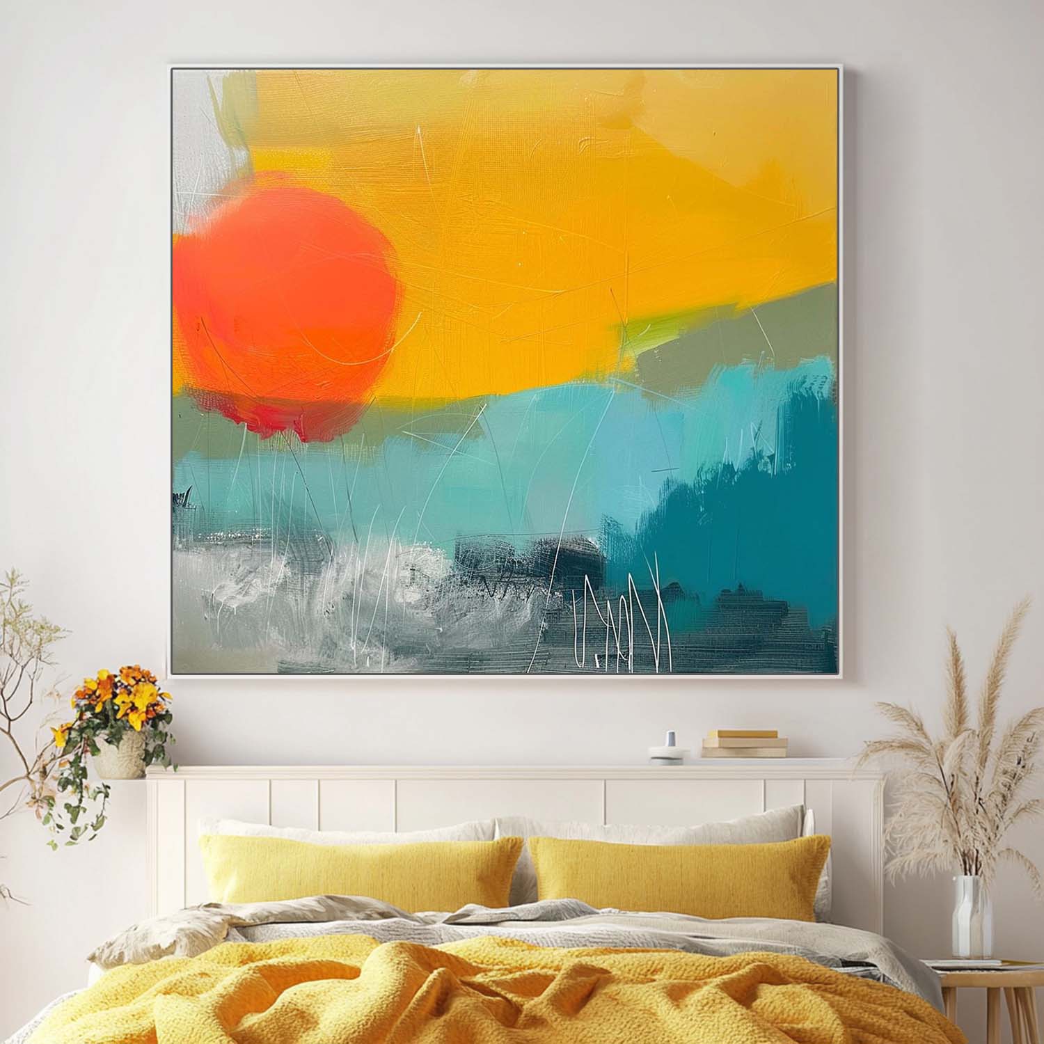 Abstract Canvas Art #AB661