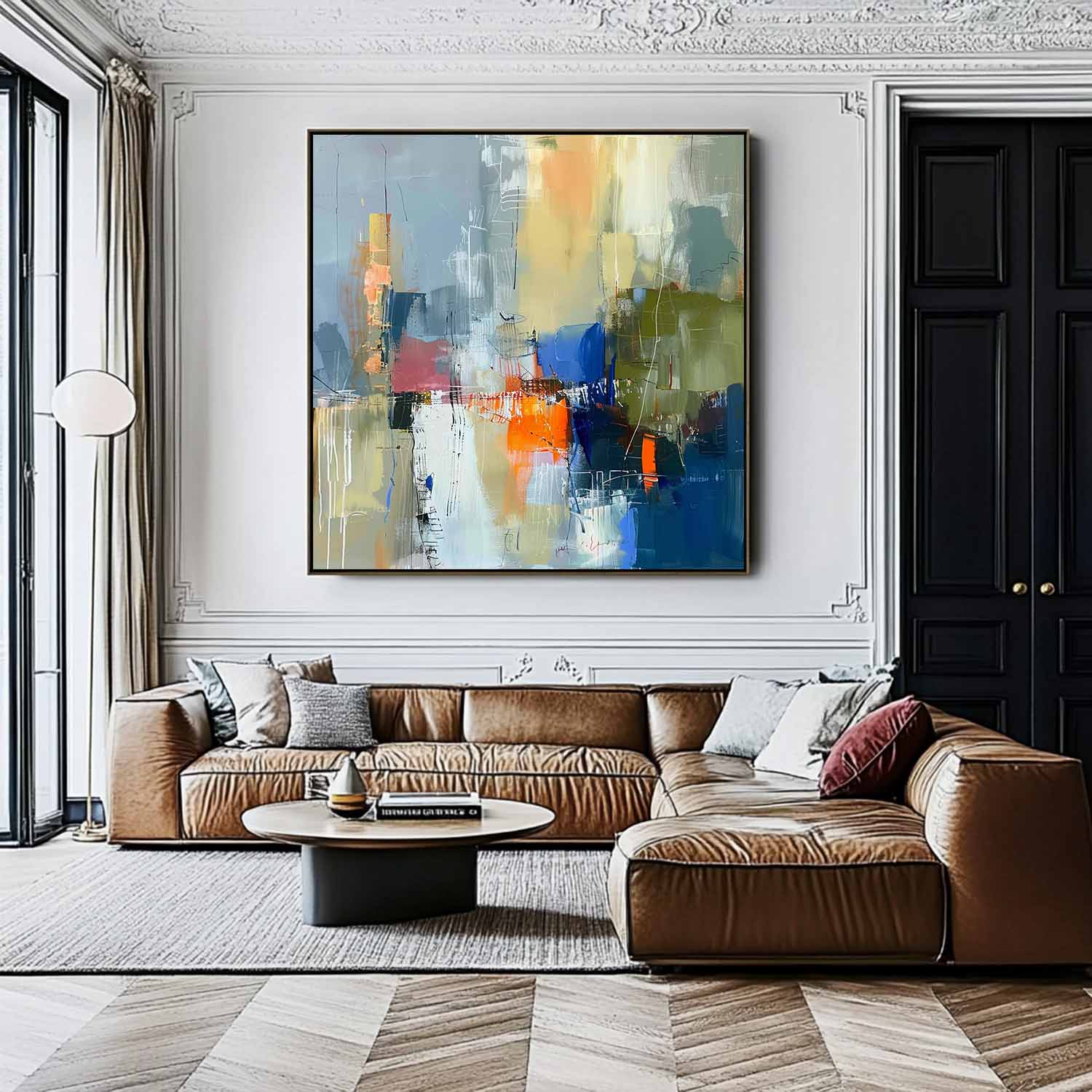 Abstract Canvas Art #AB671