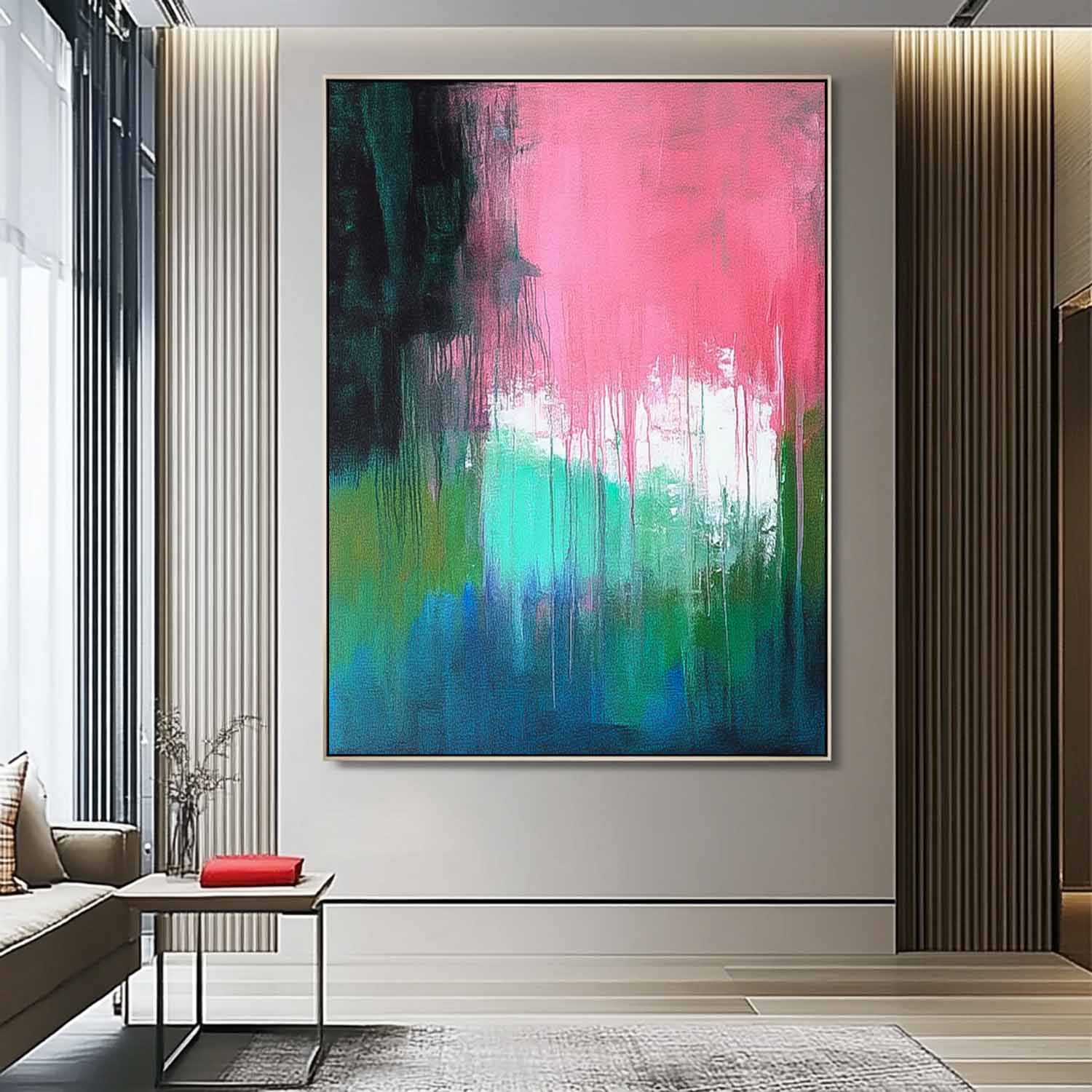 Abstract Canvas Art #AB700