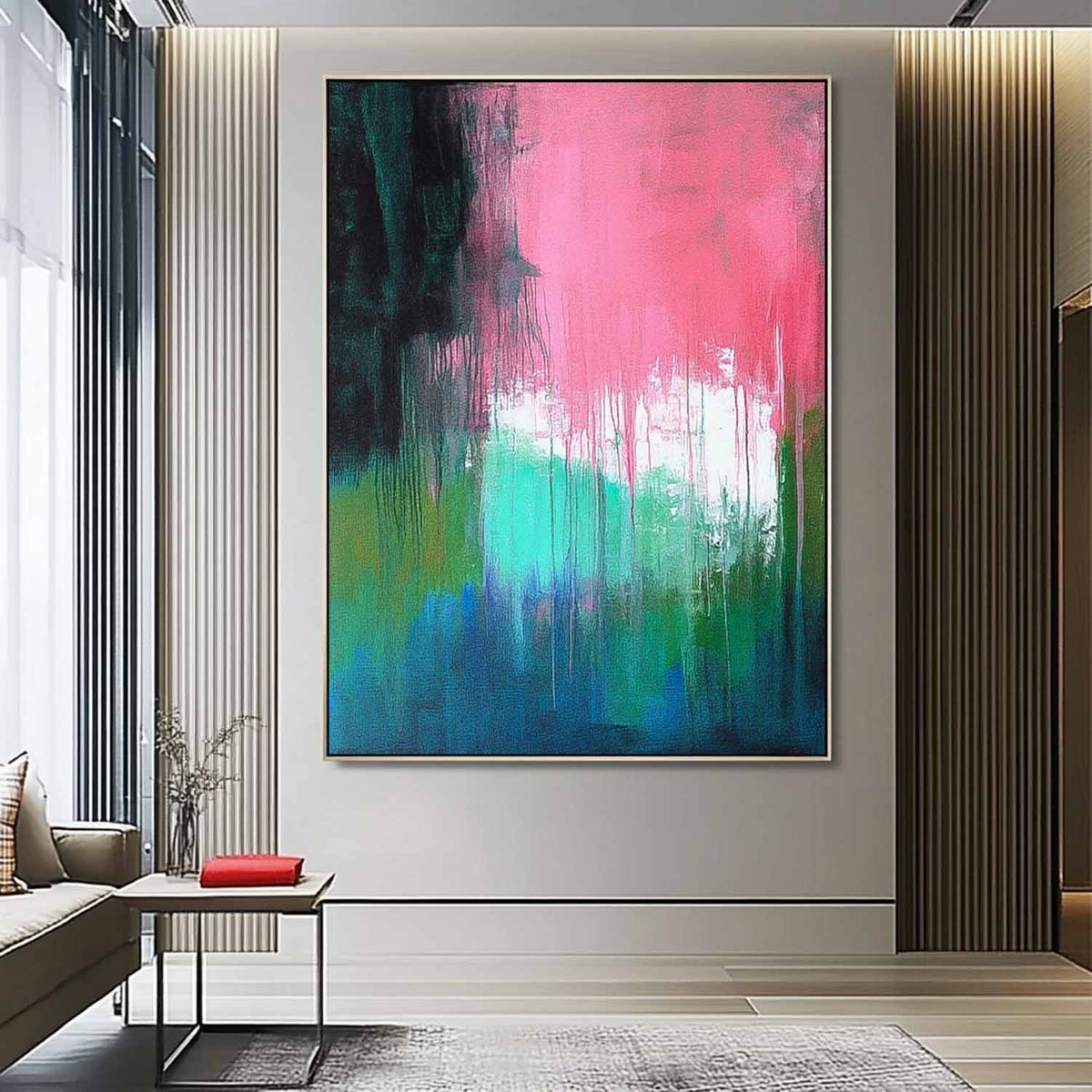 Abstract Canvas Art #AB700