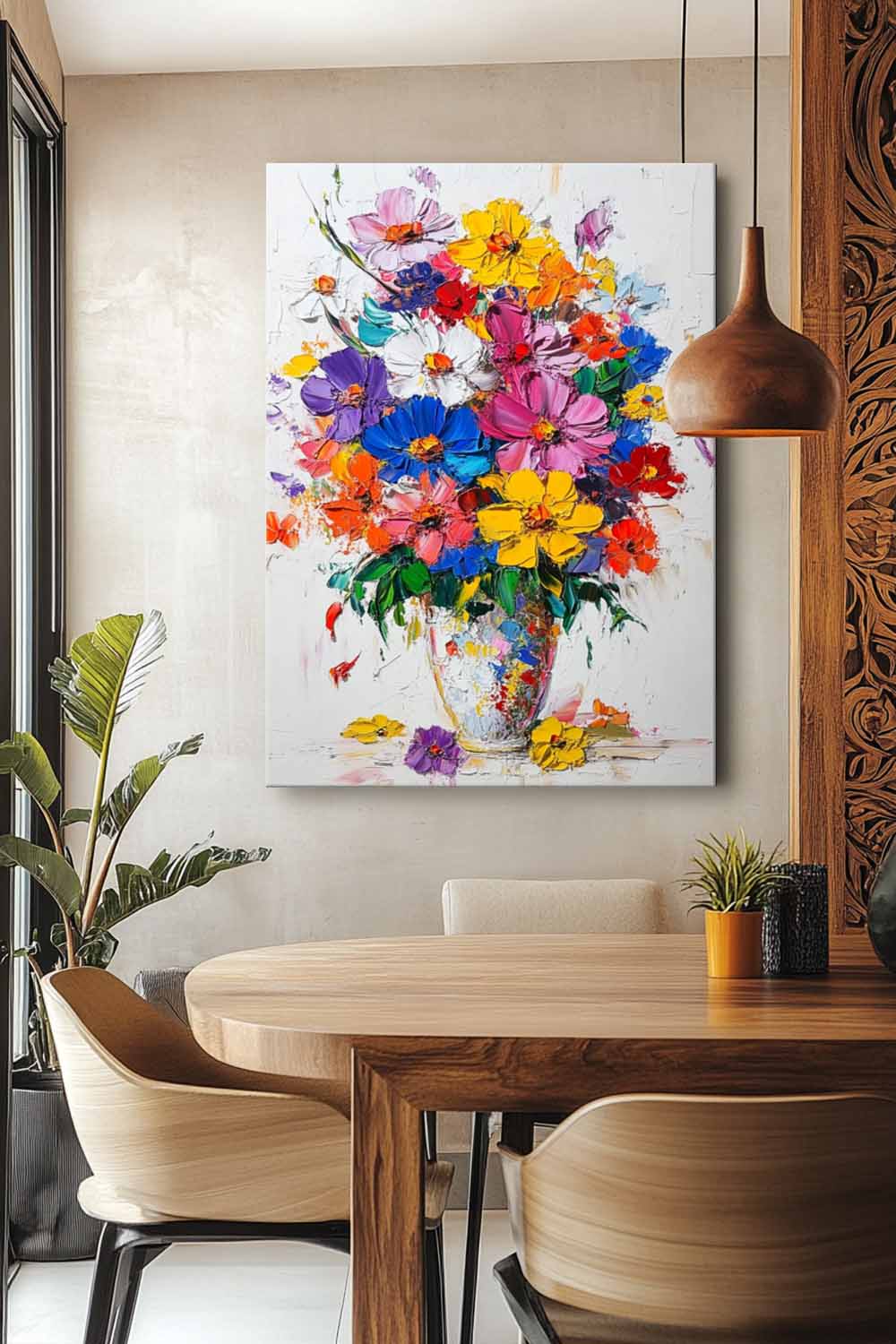 Flower Canvas Art #FL202