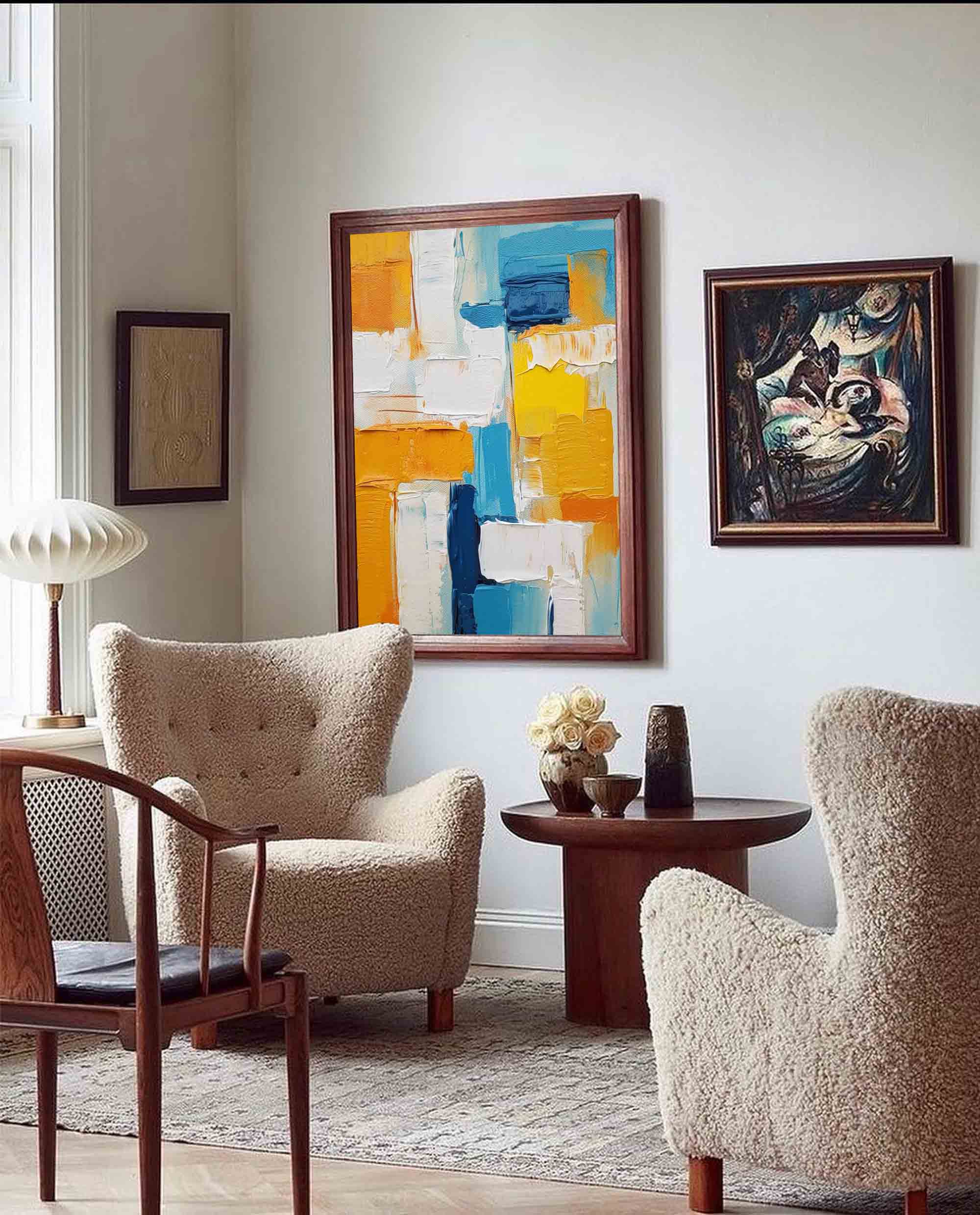 Abstract Canvas Art #AB173