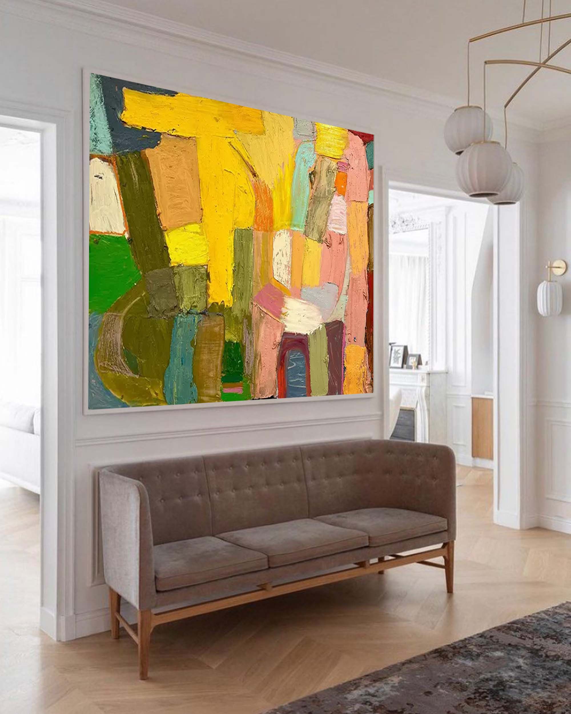Abstract Canvas Art #AB236