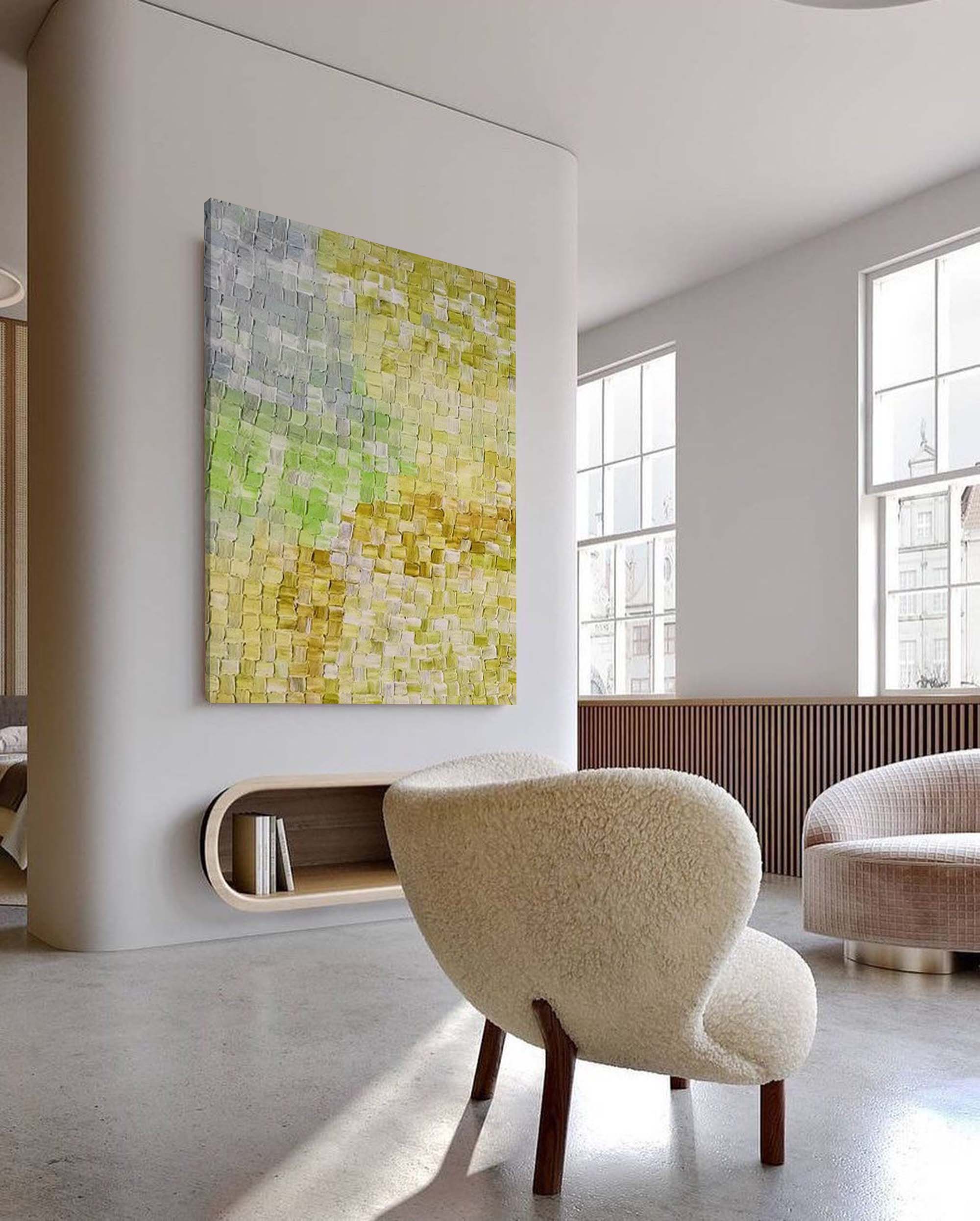 Abstract Canvas Art #AB244