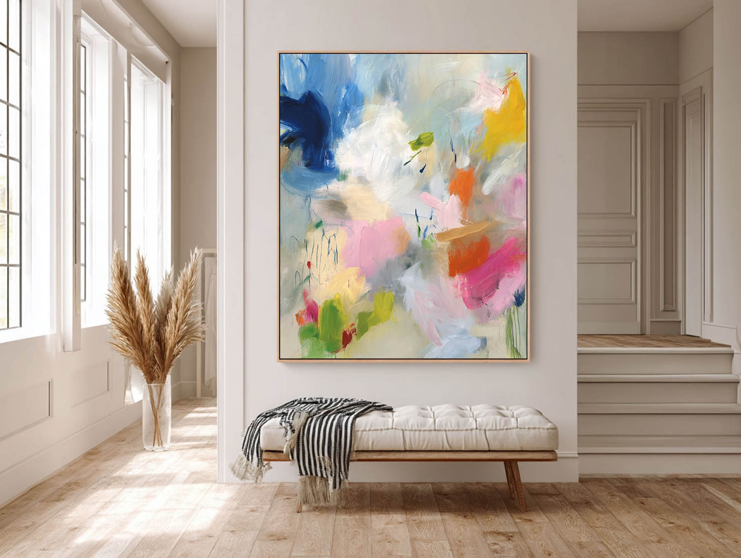 Abstract Canvas Art #AB713