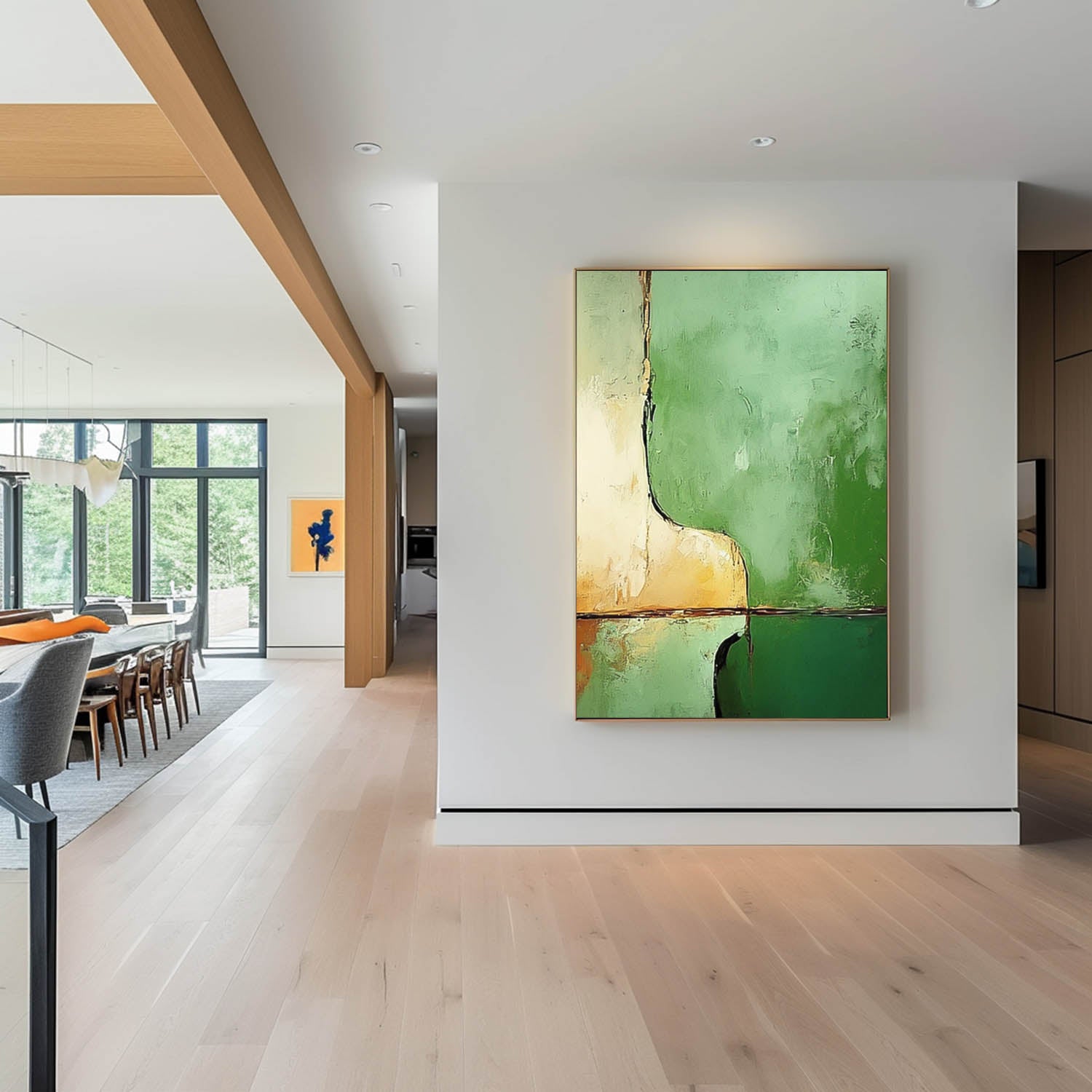Abstract Canvas Art #AB710
