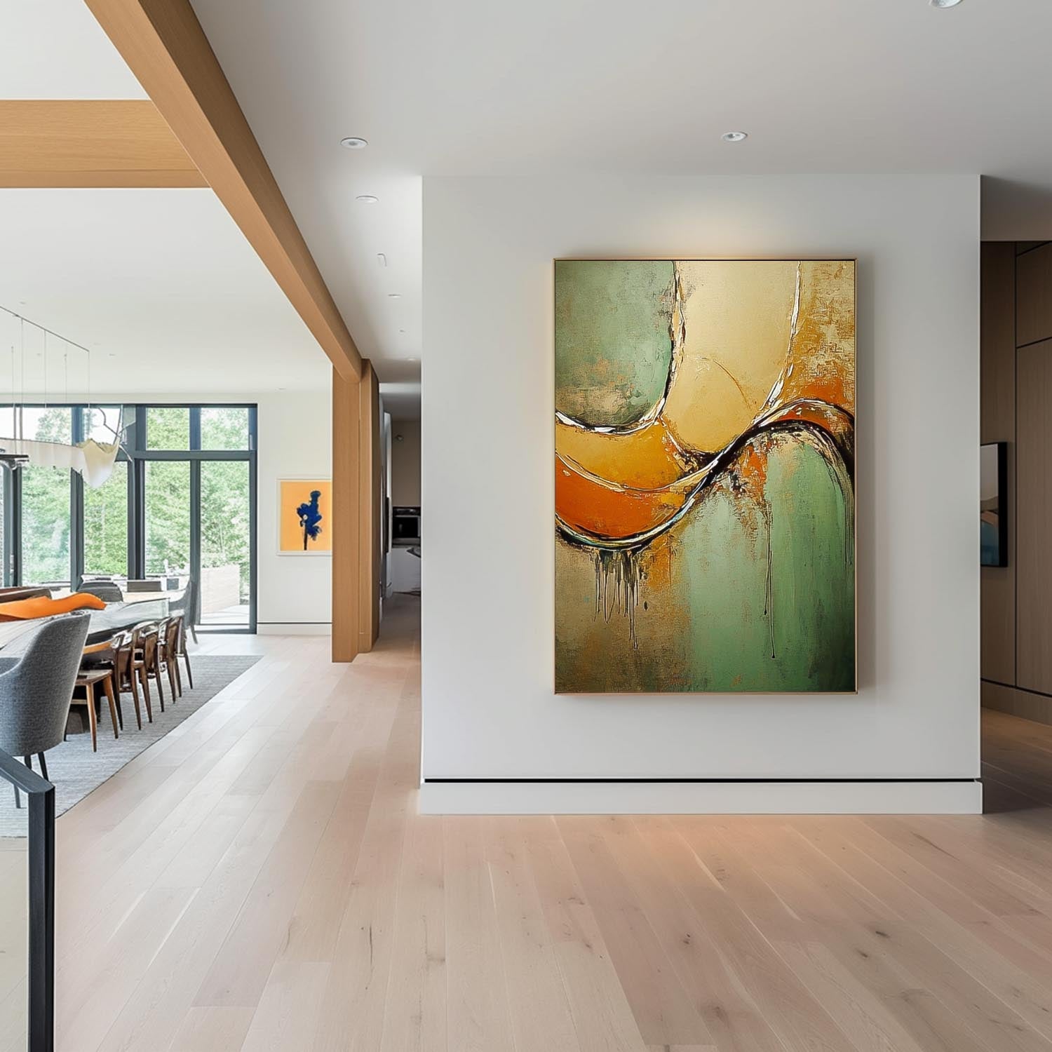 Abstract Canvas Art #AB712