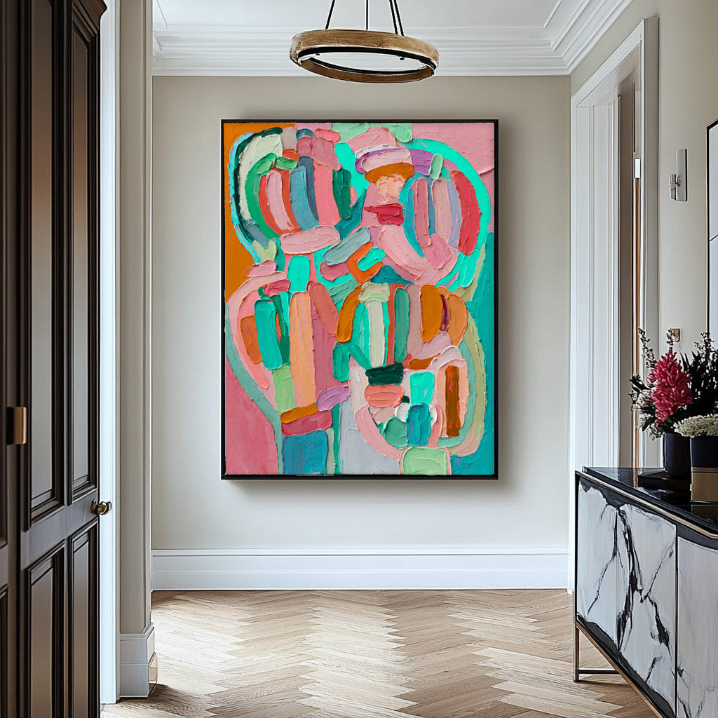 Abstract Canvas Art #AB613
