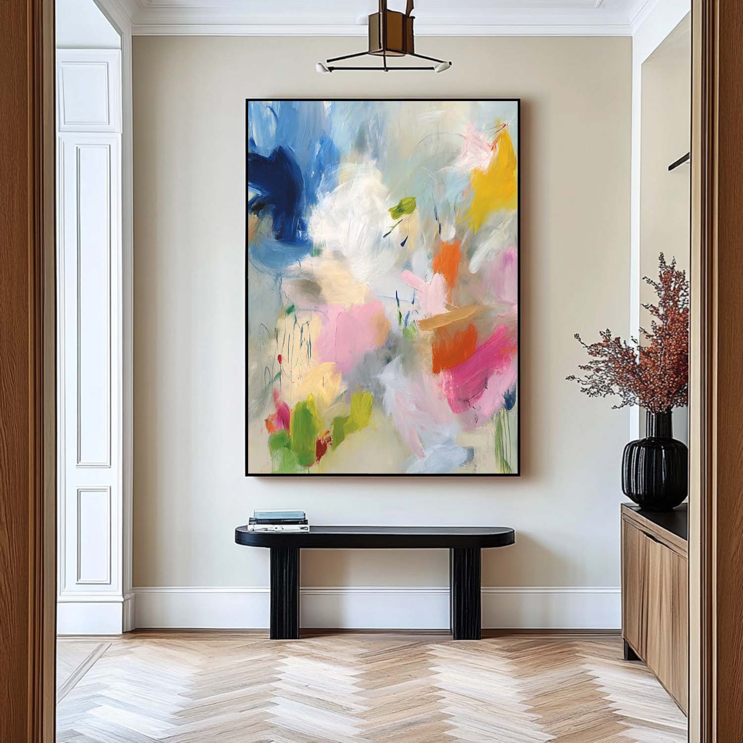 Abstract Canvas Art #AB713