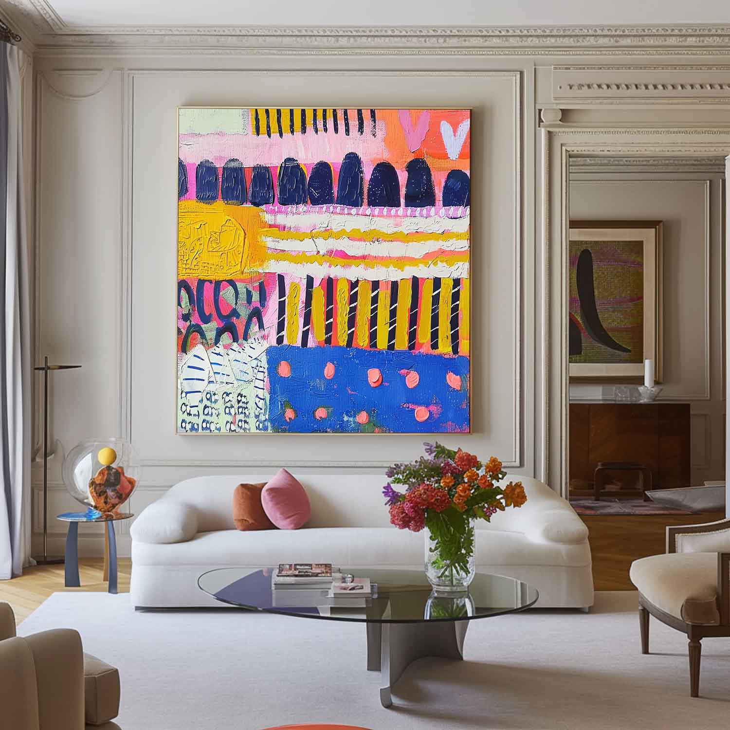 Abstract Canvas Art #AB679