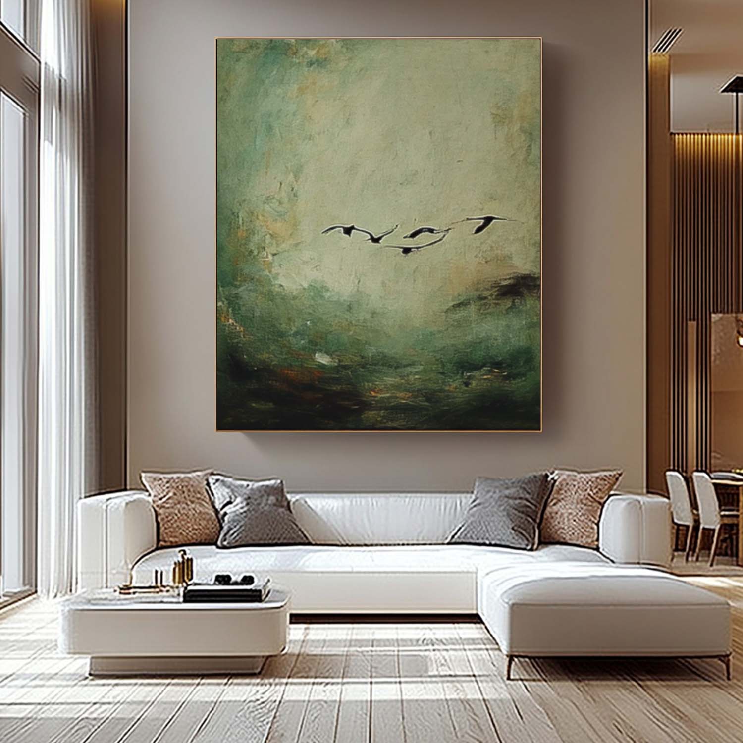 Abstract Canvas Art #AB705