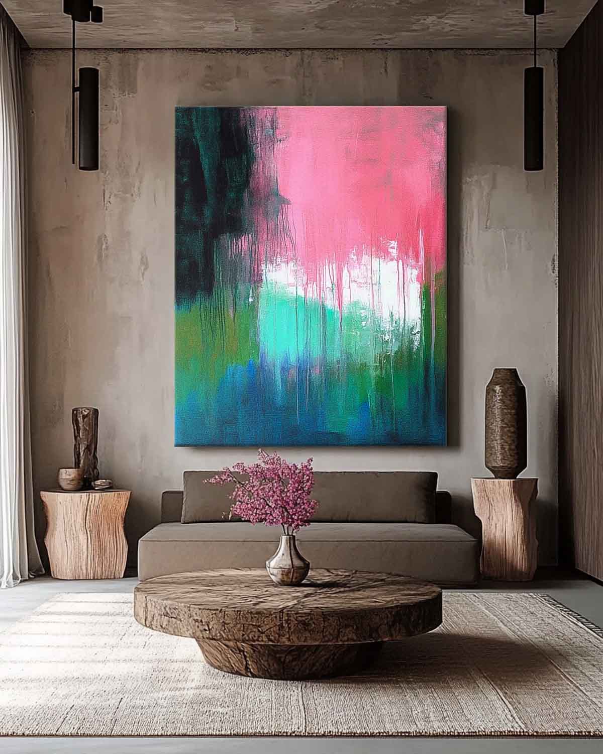 Abstract Canvas Art #AB700